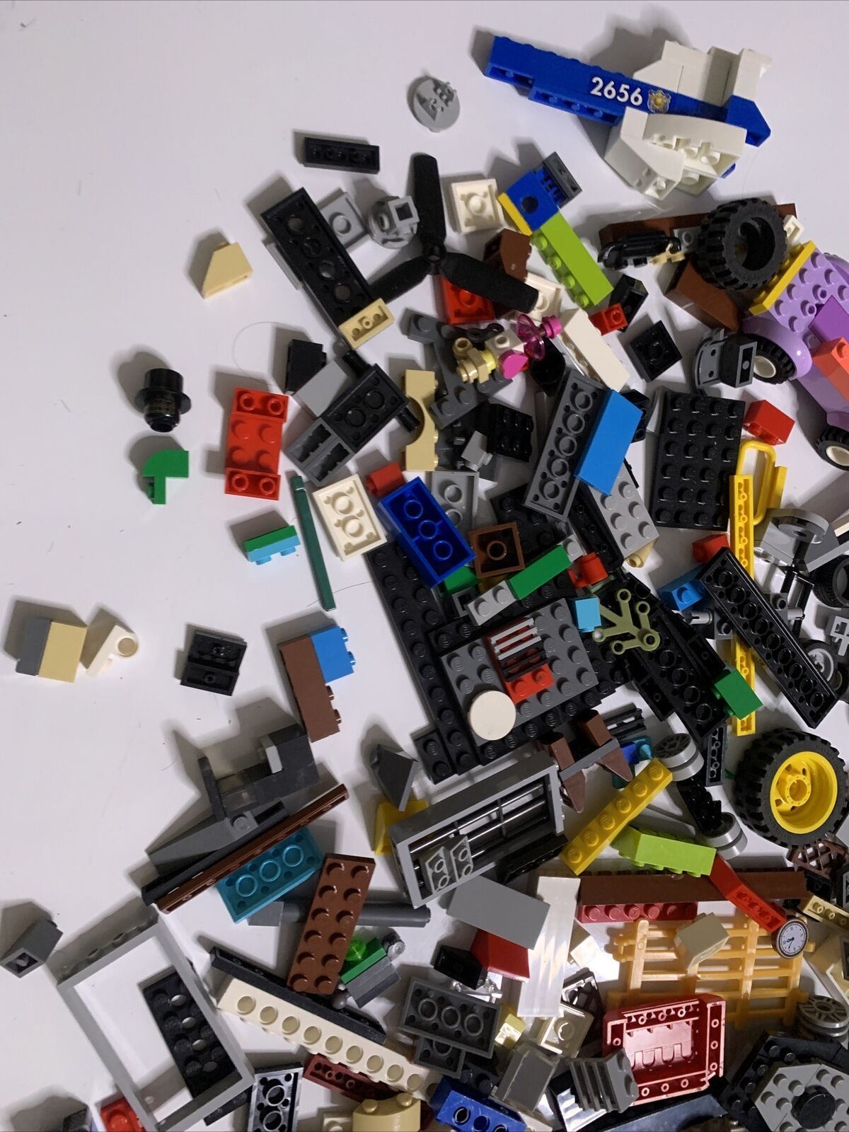 Genuine Bulk Lego Technic Wheels Propeller City Treads Mix 960g