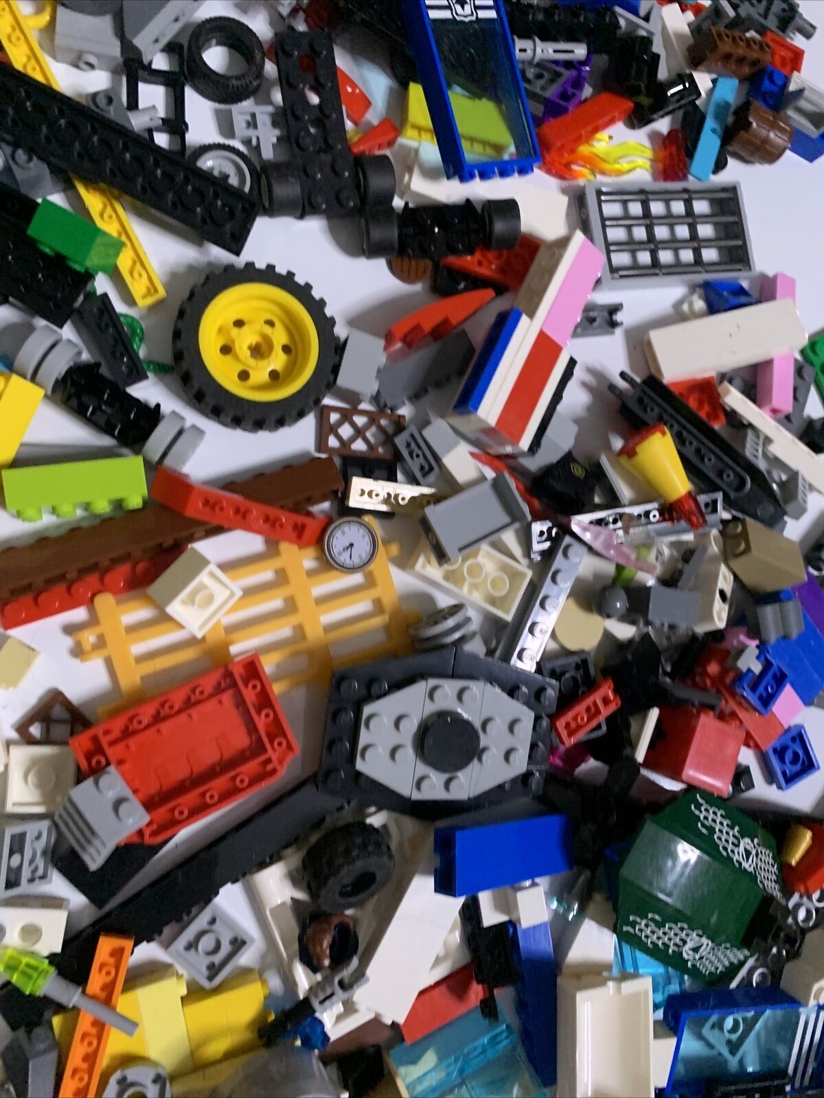 Genuine Bulk Lego Technic Wheels Propeller City Treads Mix 960g