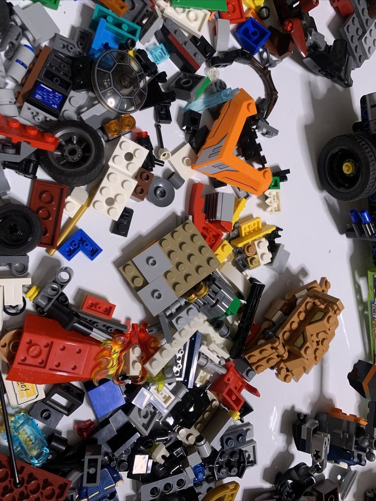 Lego Bulk Lot Drag Racer Truck Technic Bionicle 1.1kg