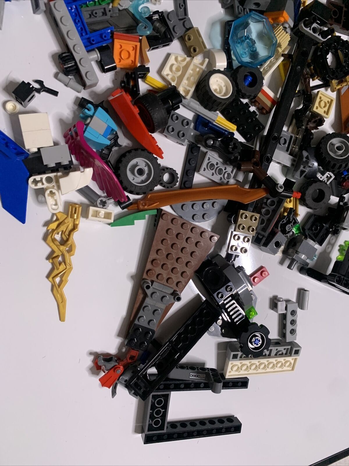 Lego Bulk Lot Drag Racer Truck Technic Bionicle 1.1kg