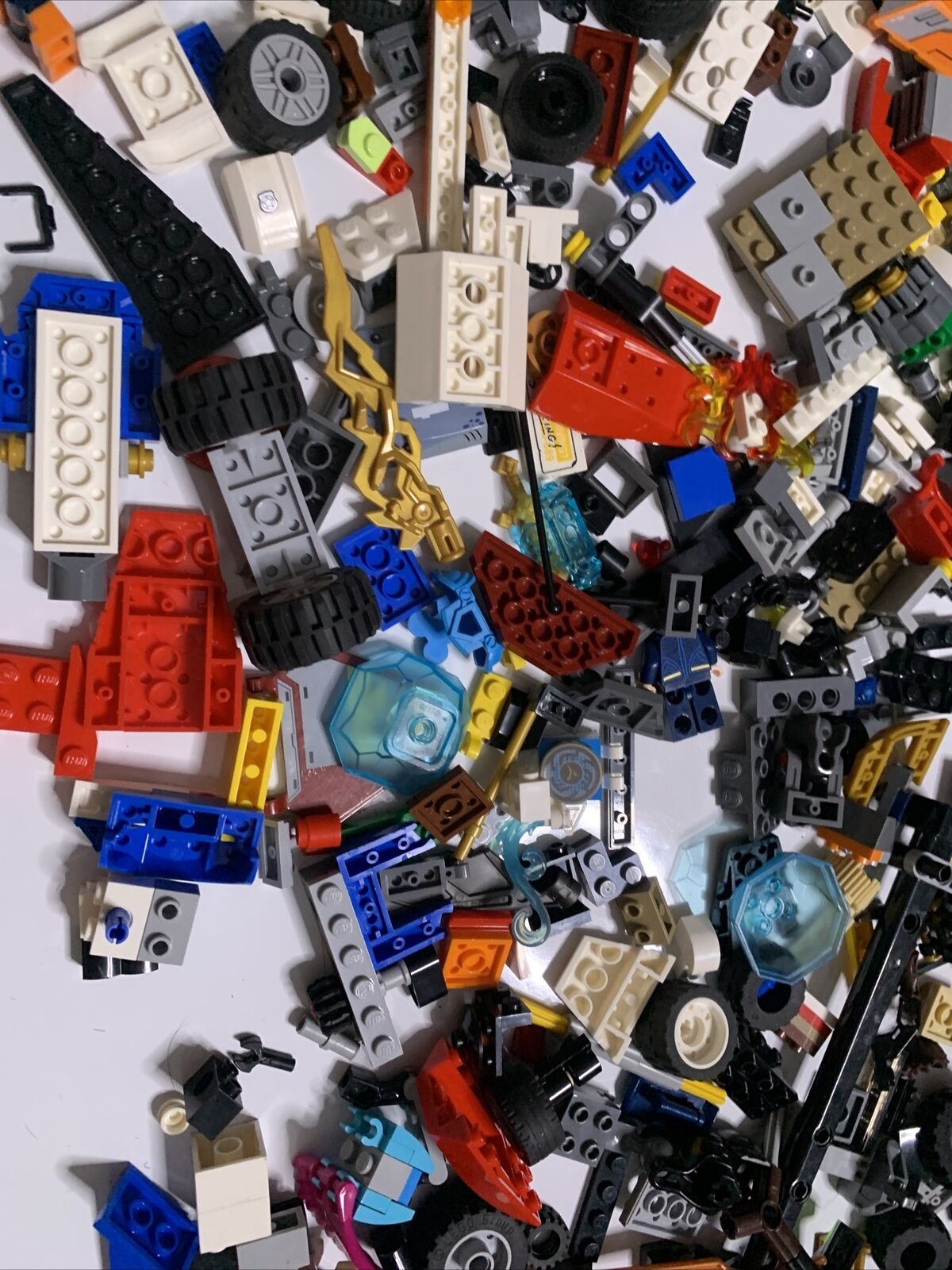 Lego Bulk Lot Drag Racer Truck Technic Bionicle 1.1kg