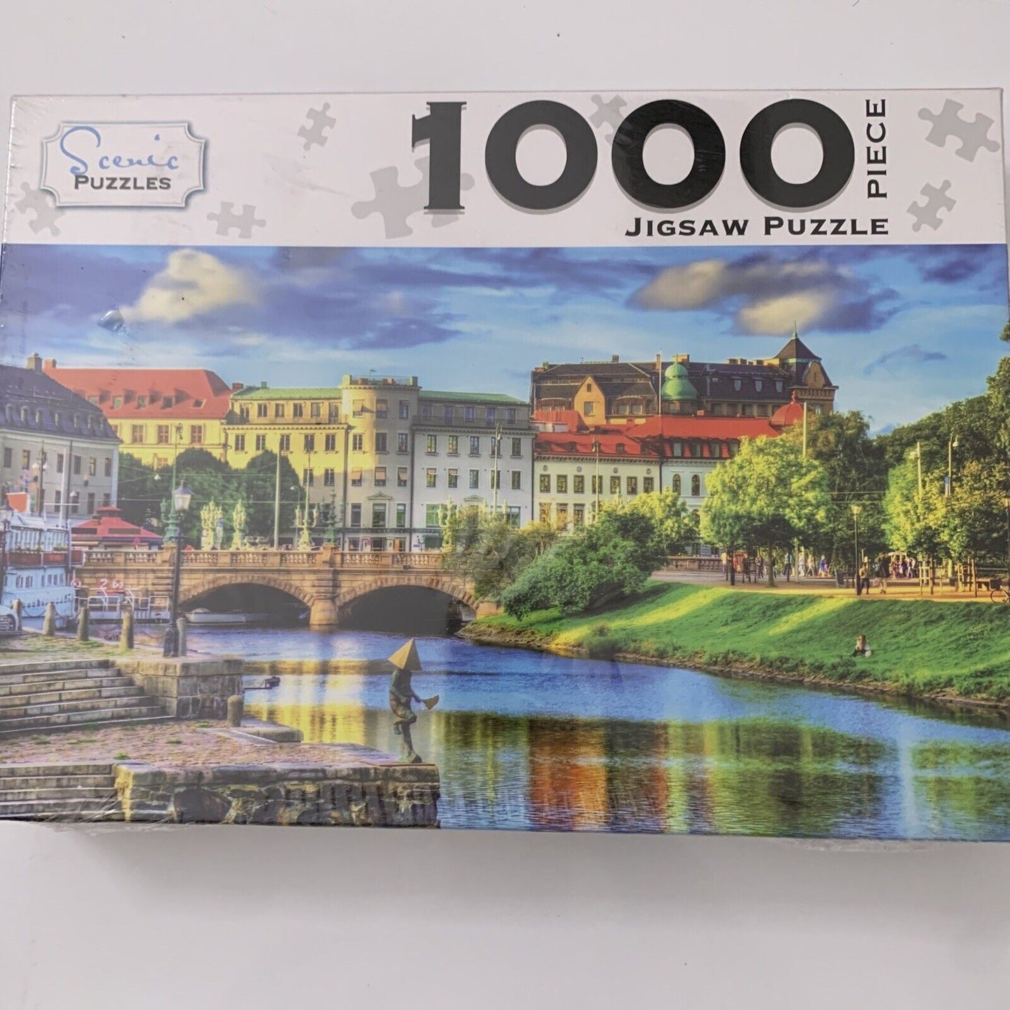 *New Sealed* 2x Scenic Jigsaw Puzzle Sweden & Netherlands 1000 Pieces 70x50 cm