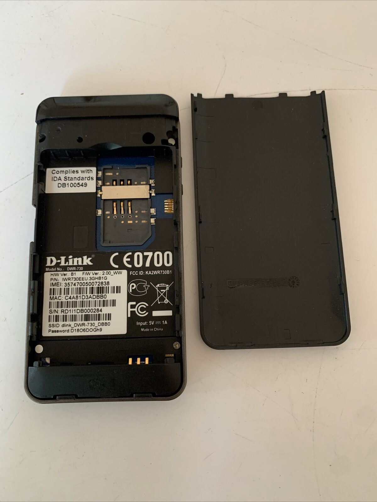 D-Link 3G HSPA+ Mobile Router Hotspot Modem DWR-730