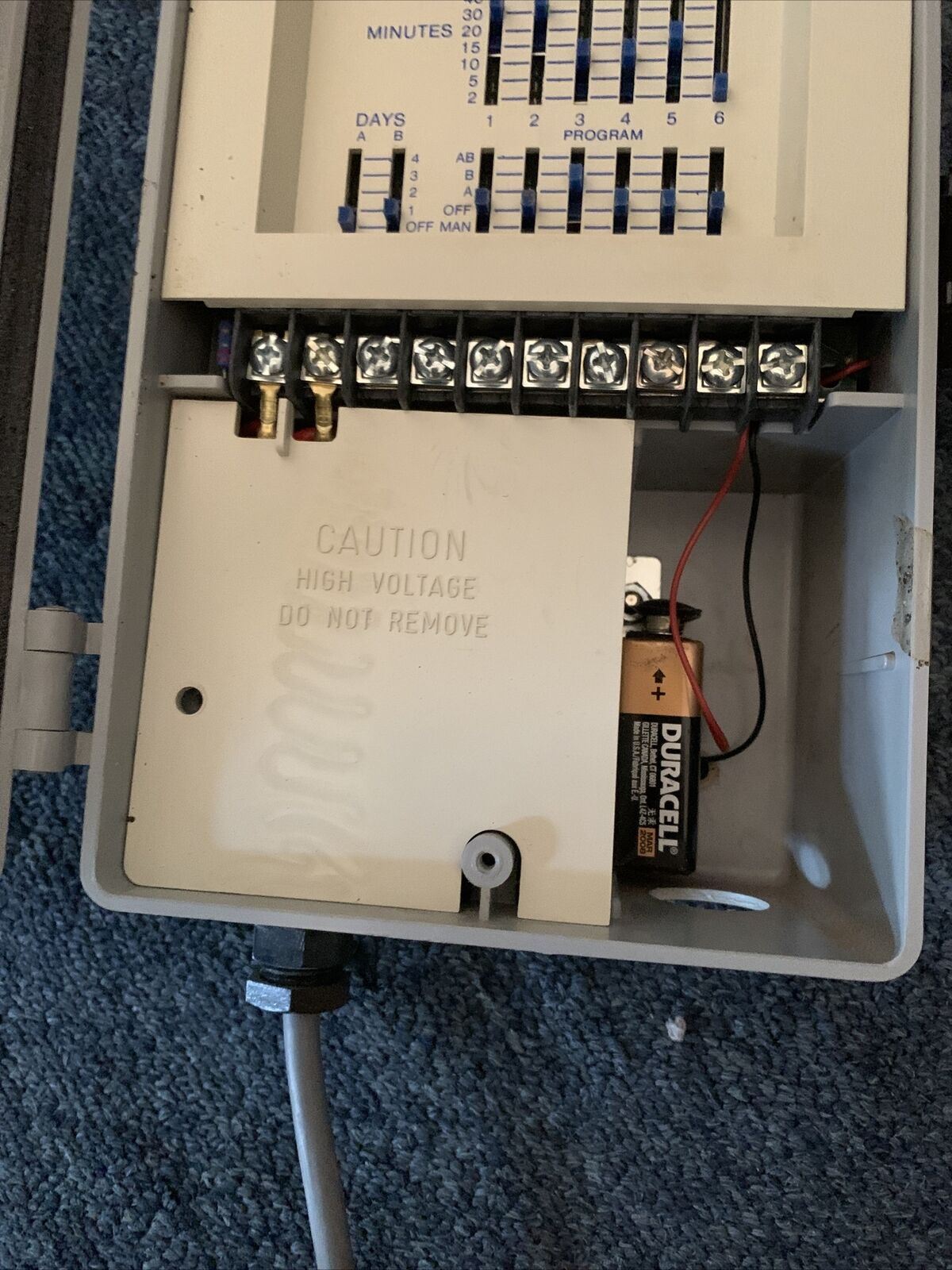 Richdel 446PR50HZ Irrigation Controller - Untested