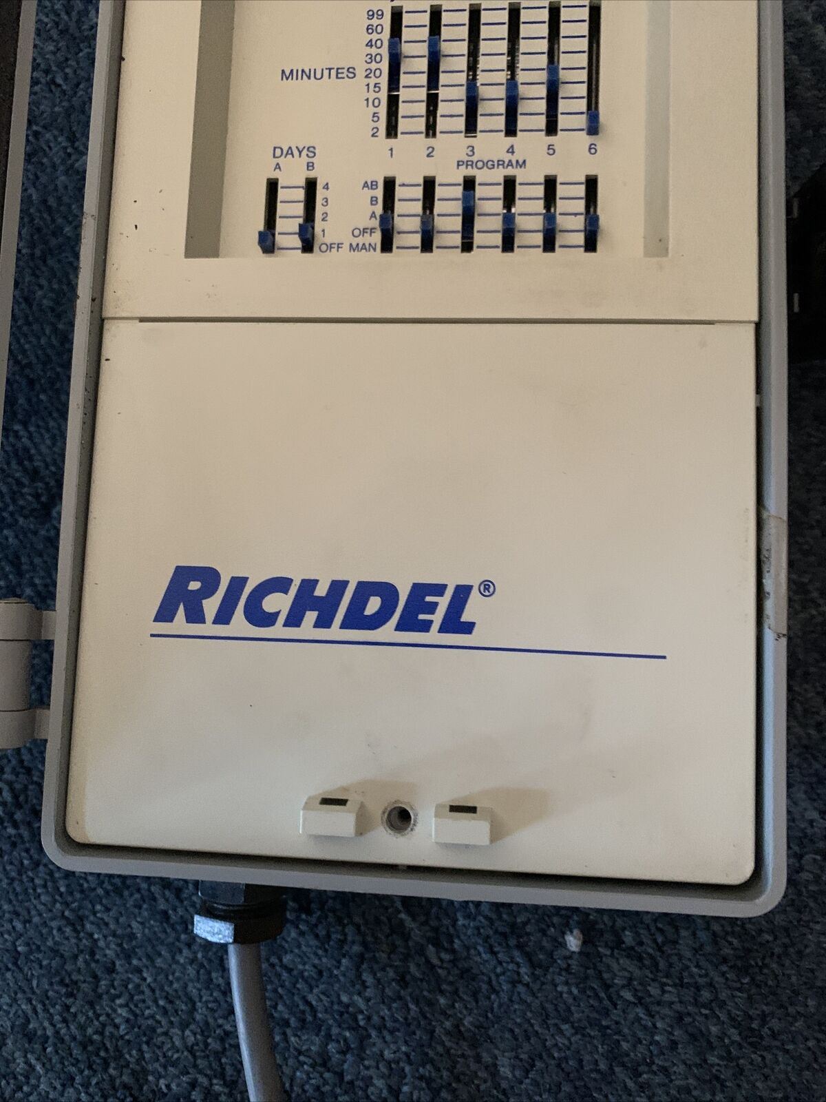 Richdel 446PR50HZ Irrigation Controller - Untested