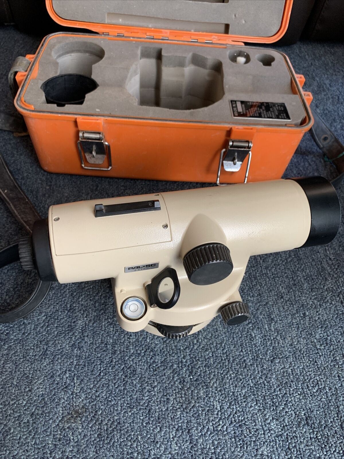Pentax PAL-5C Automatic Auto Level Transit w/ Carrying Case