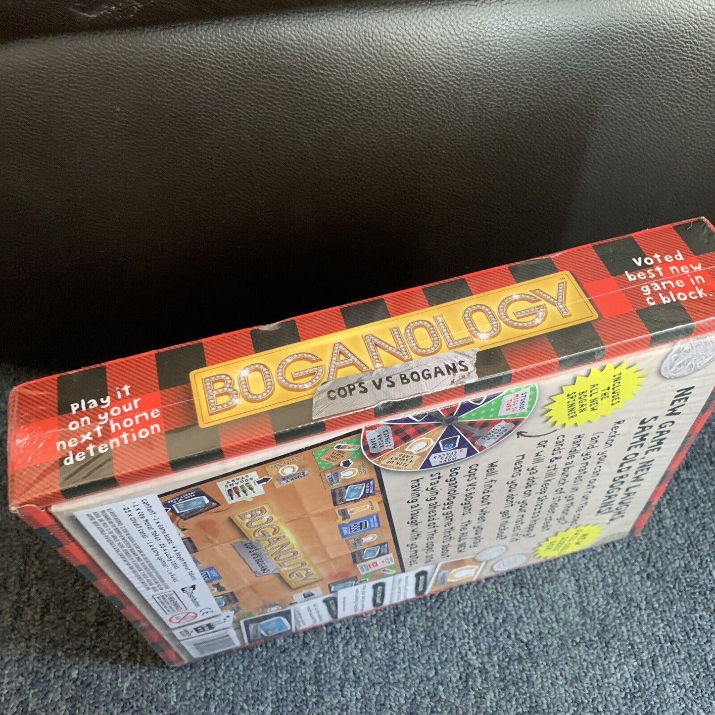 *New Sealed* Boganology: Cops Vs Bogans Board Game - Last Bogan Standing Wins!