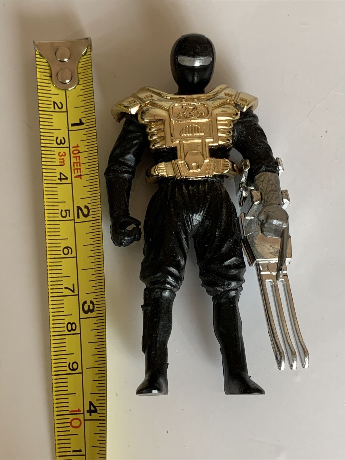 Ninja Warrior Gold Vest GI Joe Chap Mei 1995 Action Figure