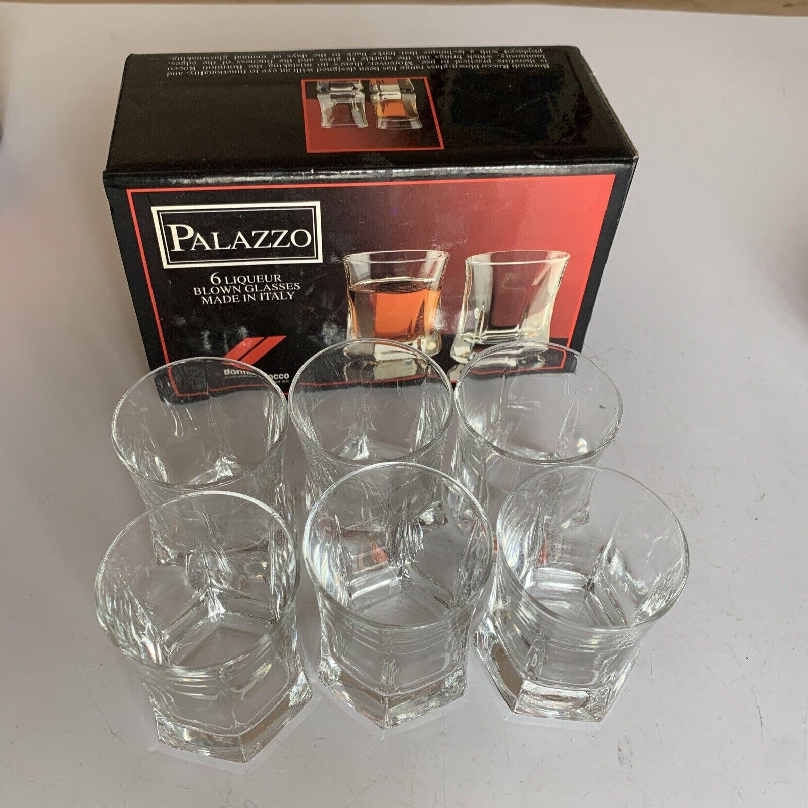 Verre - Bormioli Rocco - Officina - Transparent - 475 ml - 6 Unités - Maison
