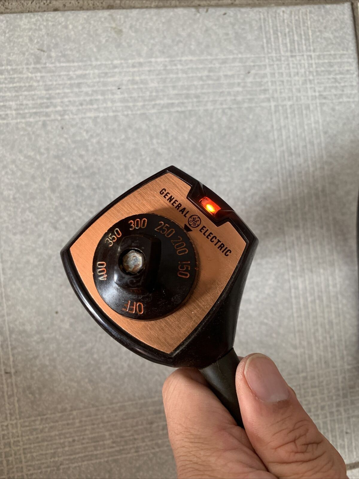 Vintage General Electric GE Temperature Control V/A2F IOTCIO 240V 1550W
