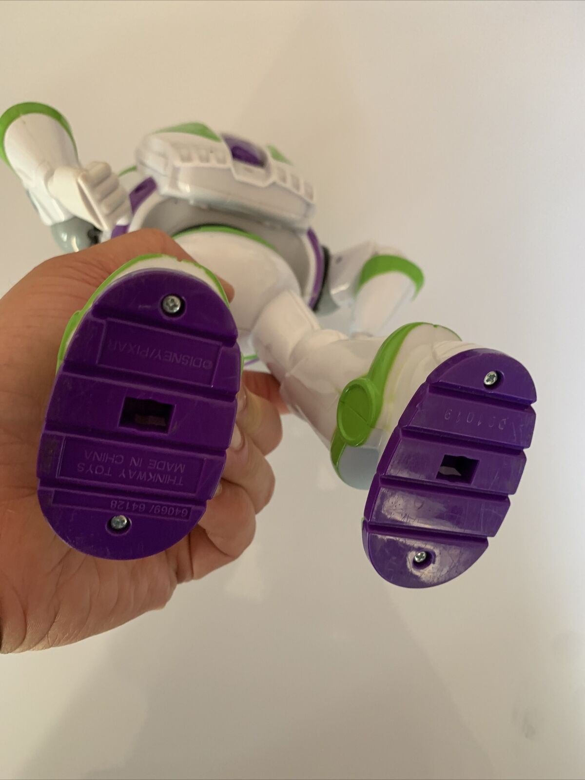 Disney Pixar Lego Buzz Lightyear Alarm Clock RARE! & 3 Buzz Lightyear Figures