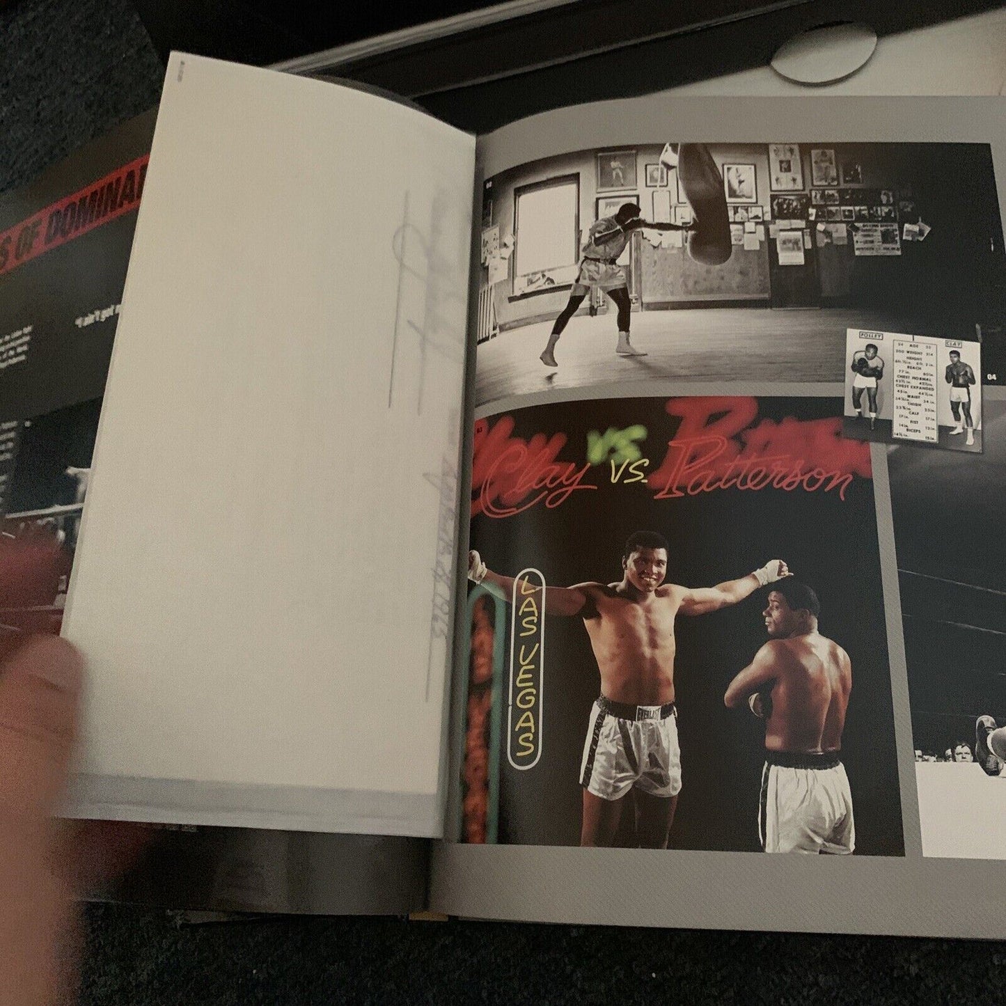 The Official Treasures of Muhammad Ali by Gavin Newsham Hardback Slip Cover