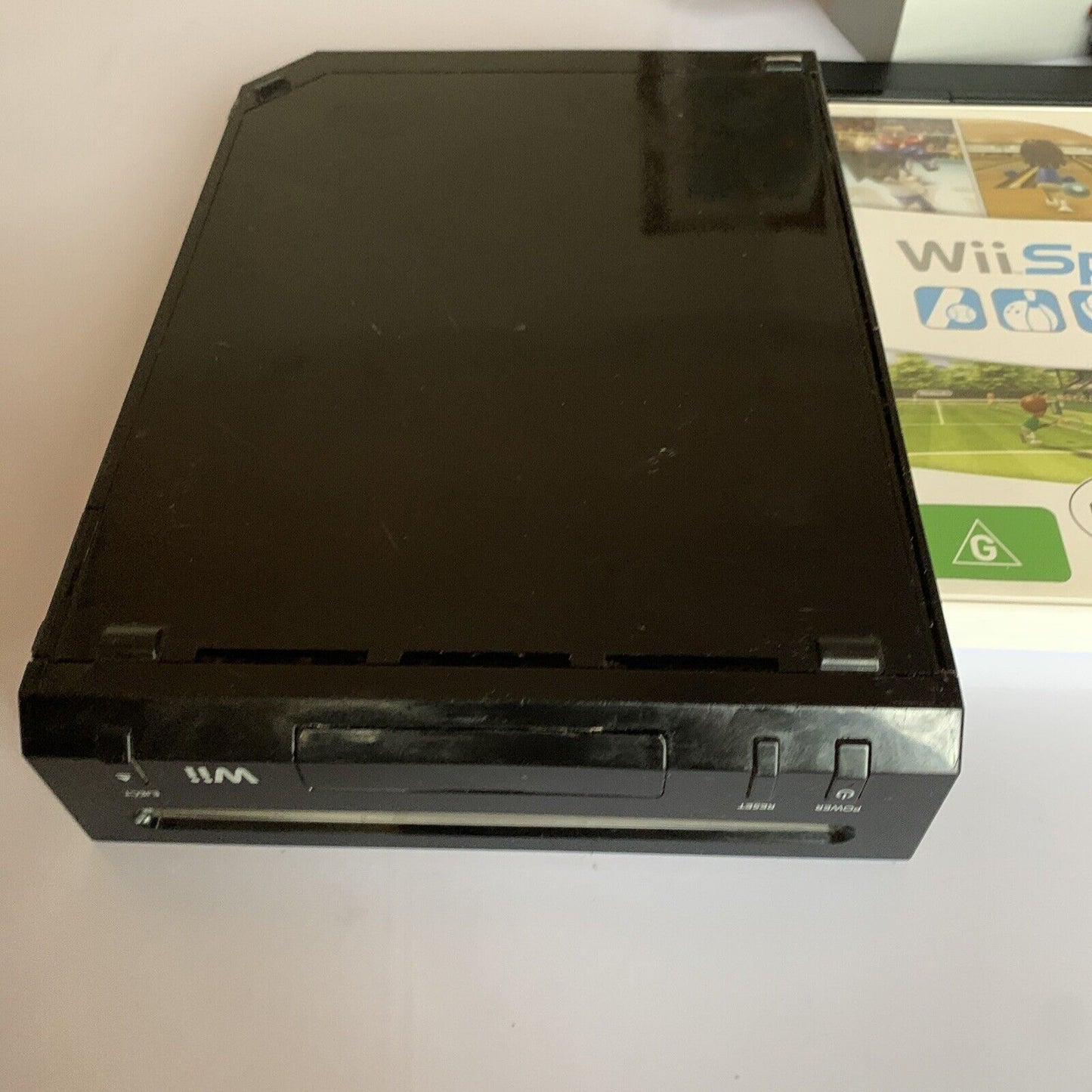 Nintendo Wii Console Black Bundle with Wii Sports