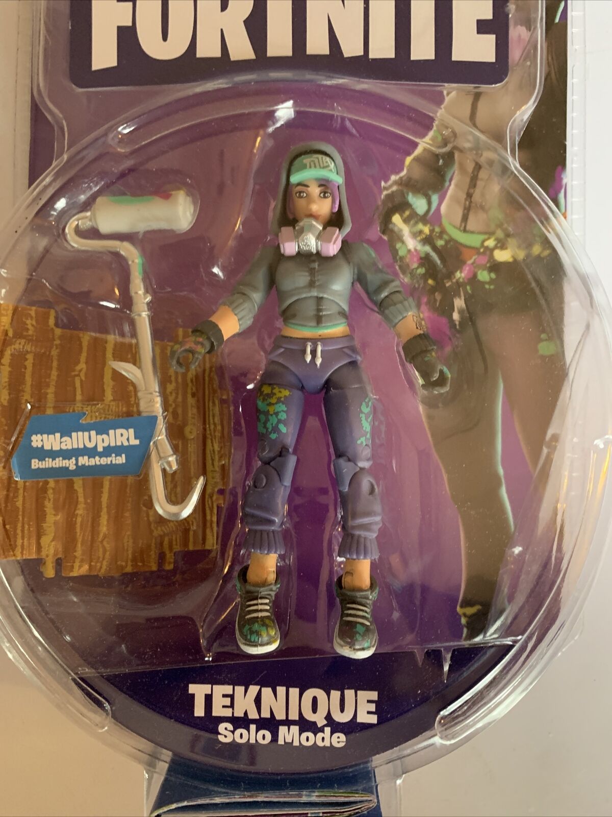Fortnite Teknique 4" Solo Mode Figure Pack NEW
