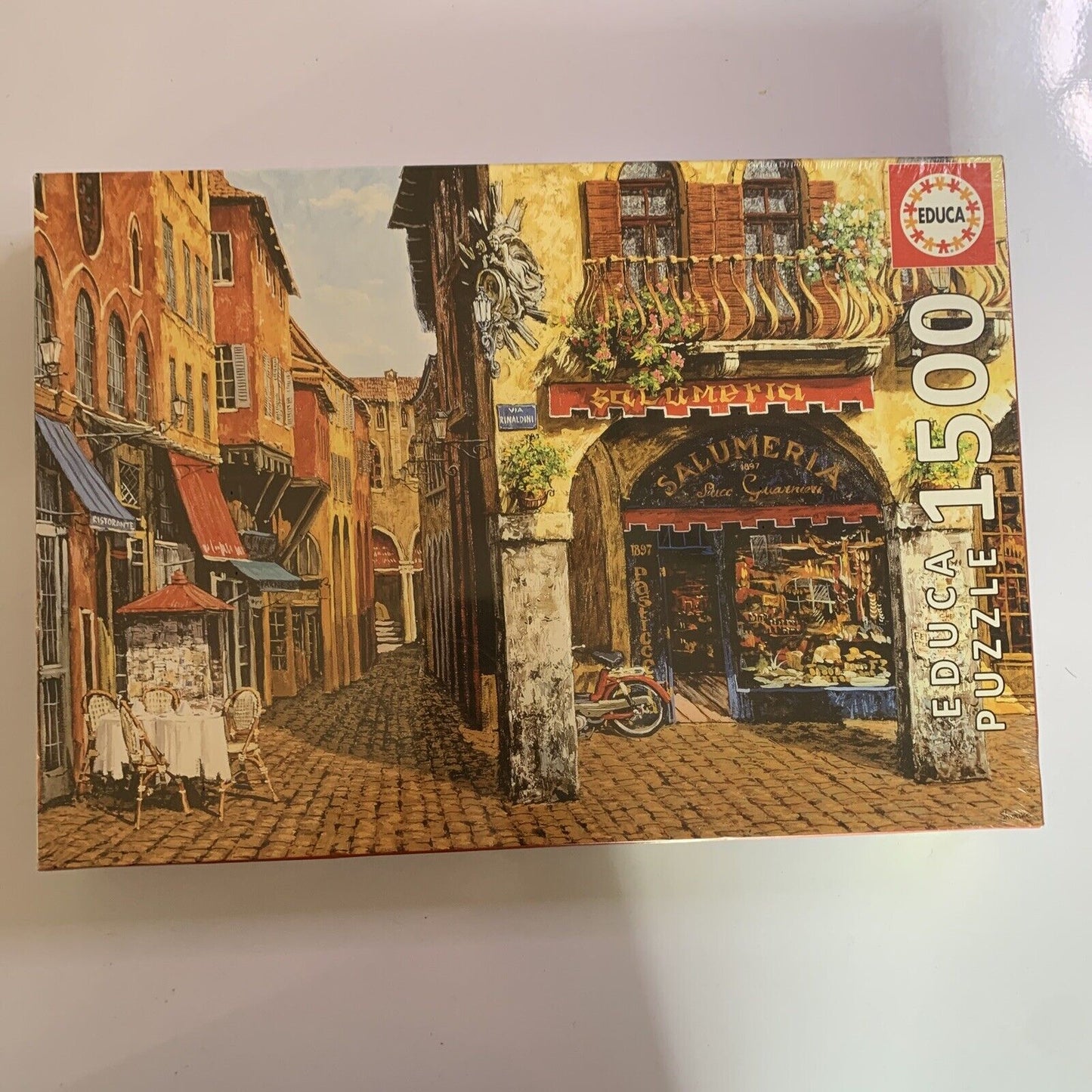 *New Sealed* Colours Of Italy Salumeria Educa Jigsaw Puzzle 1500 Pieces 85x60cm