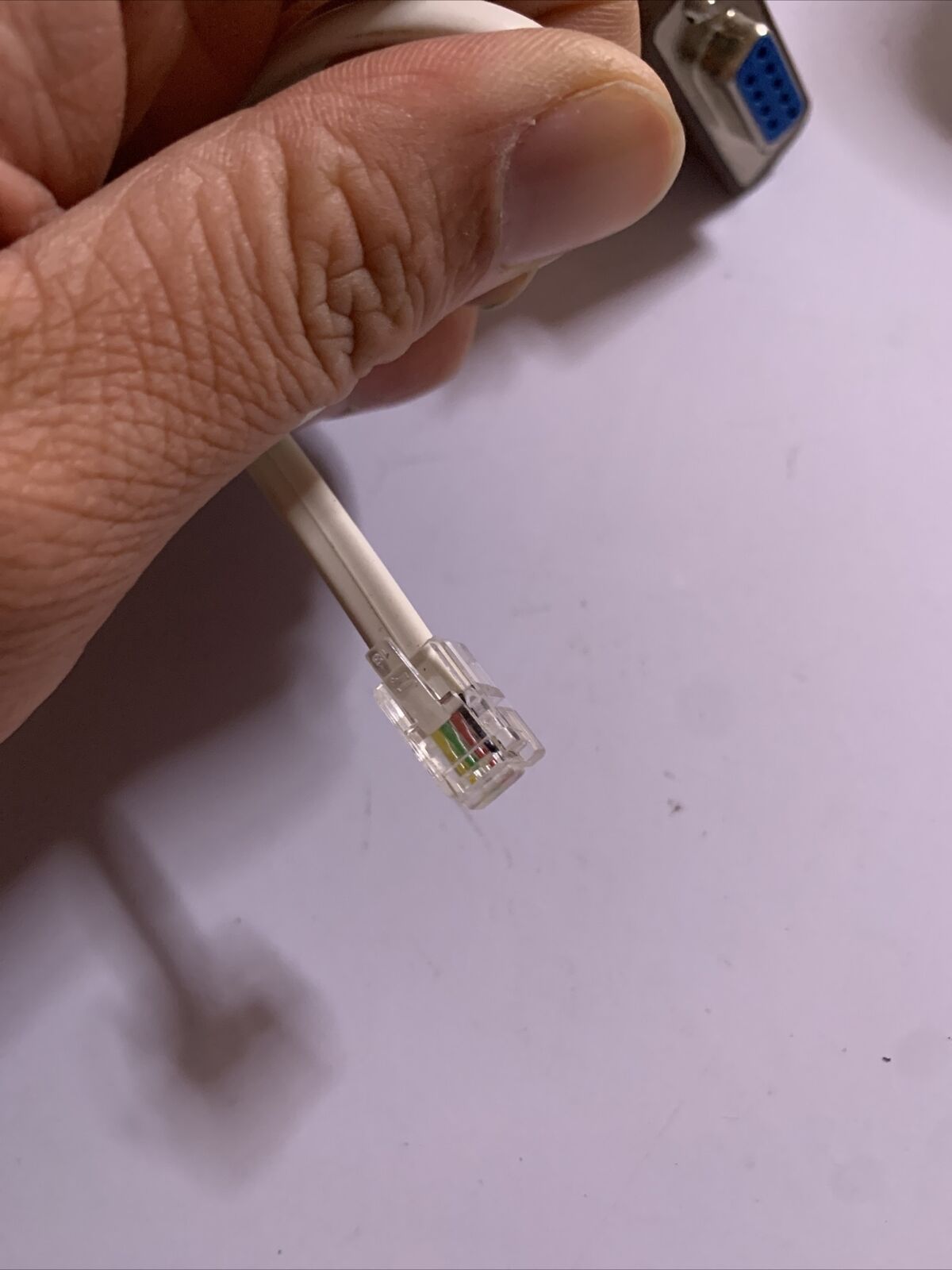 Serial Cable To RJ11 Phone Jack