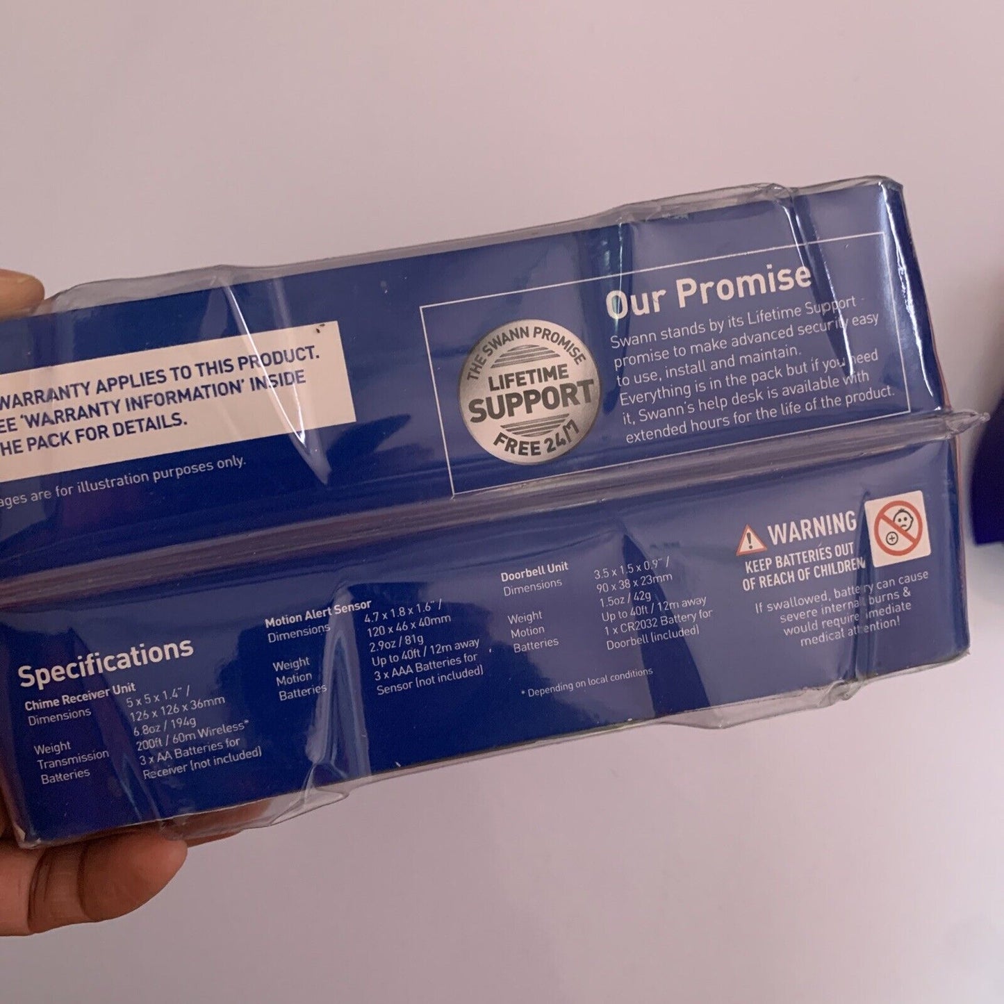 Swann Wireless Alert Doorway & Entry Security System