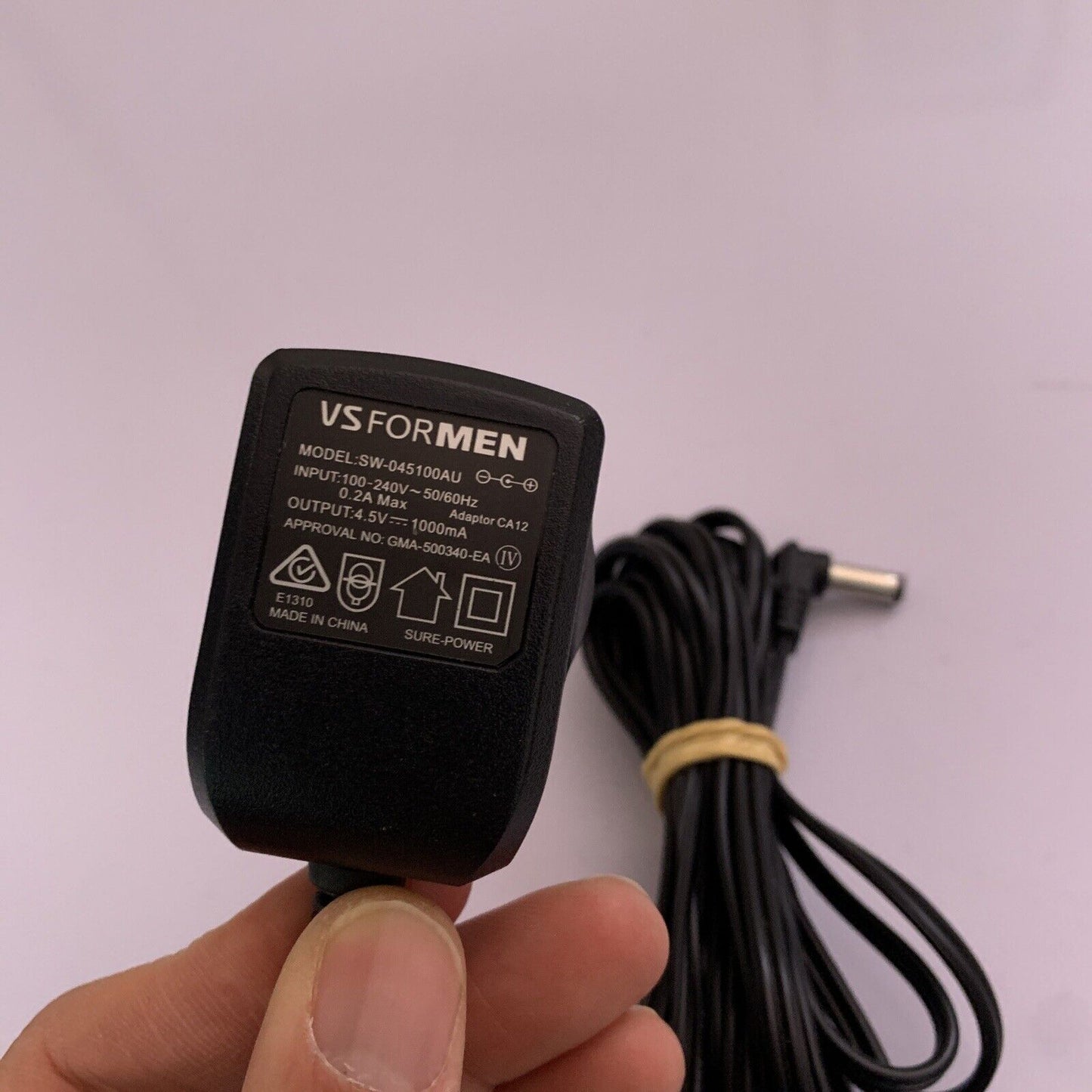 VS For Men SW-045100AU AC Adapter 4.5 V 1000mA Power Supply Genuine
