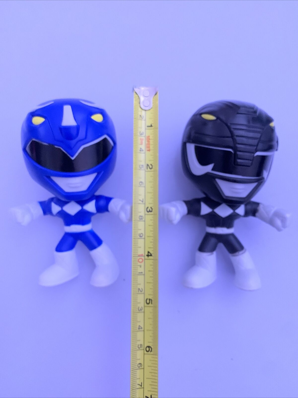 4x Power Rangers Bandai Action Figure Pink Black Blue Rangers