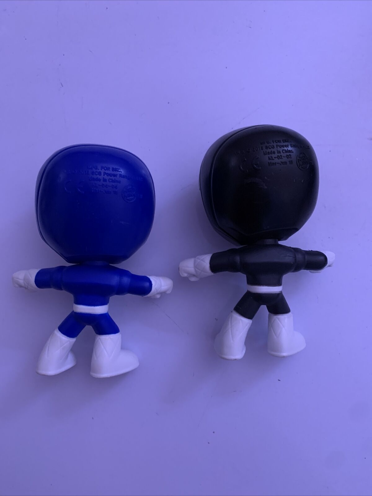 4x Power Rangers Bandai Action Figure Pink Black Blue Rangers