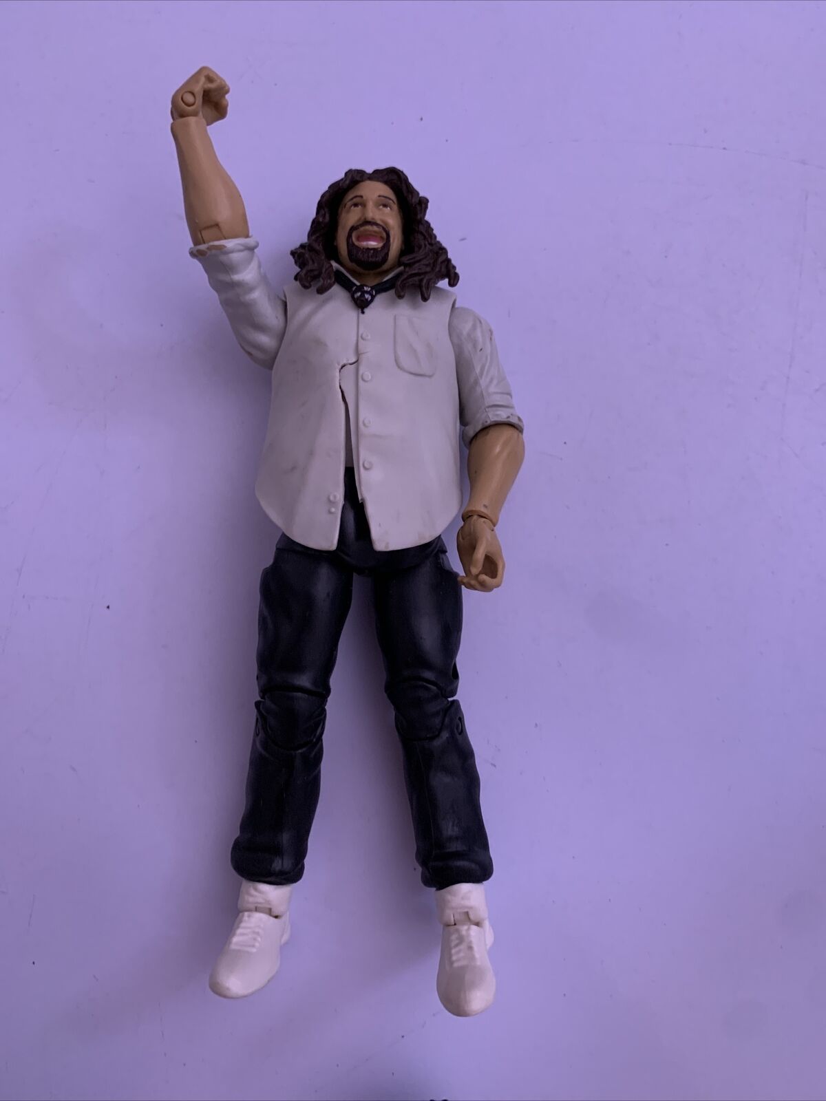 5x Lot WWE Action Figures John Cena Mick Foley Neville Roman Reigns Undertake