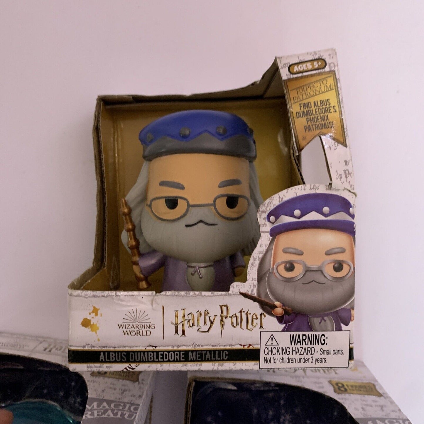3x Harry Potter Albus Dumbledore Metallic Hermione Otter Weasley's Jack Russel