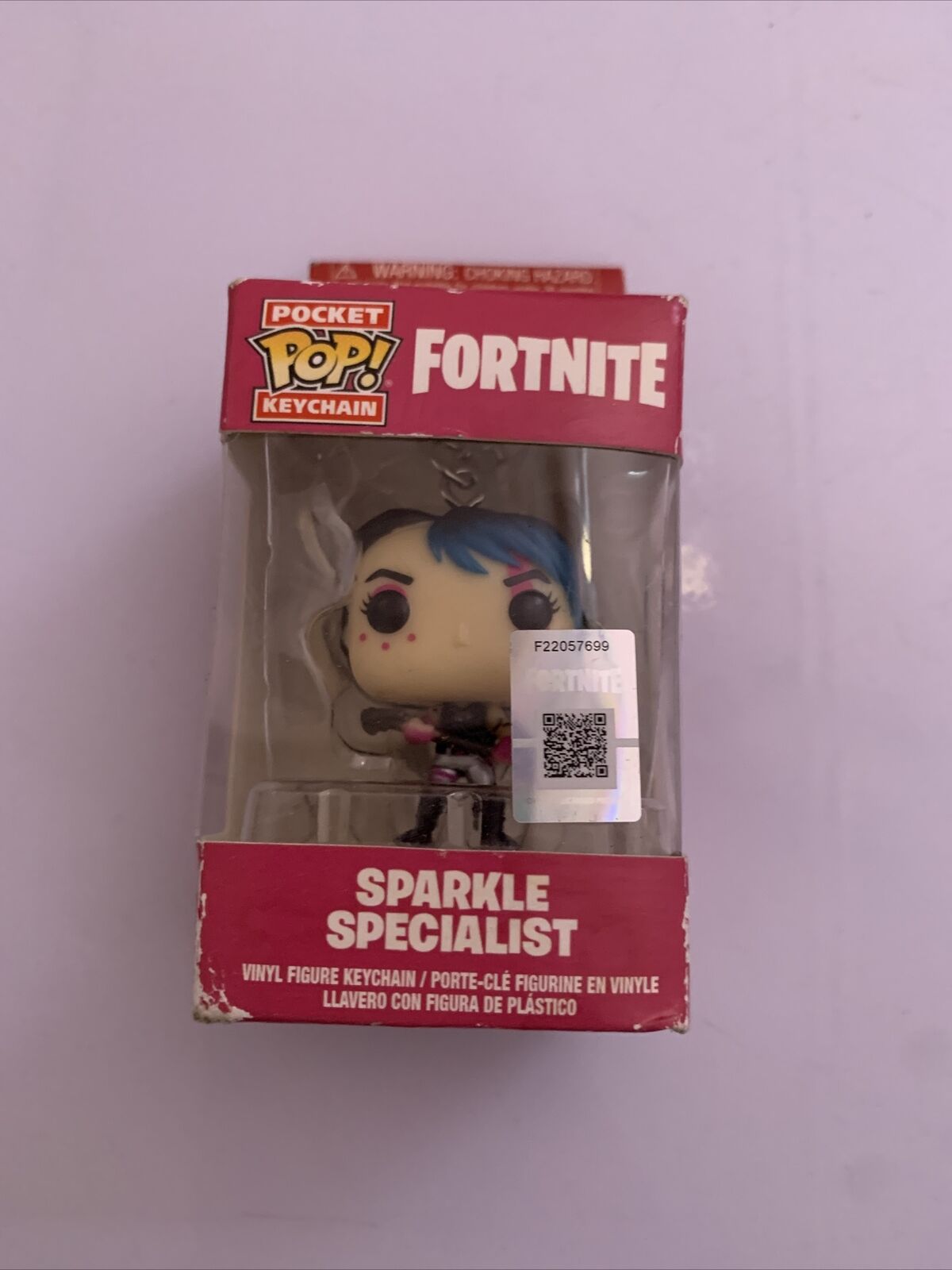 Sparkle Specialist Pocket Pop! Keychain Fortnite NEW