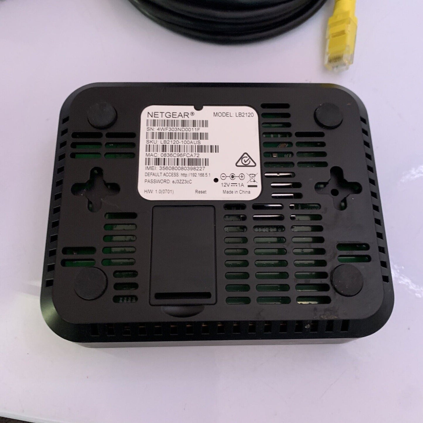 NETGEAR 4G LTE Modem with Dual Ethernet Ports