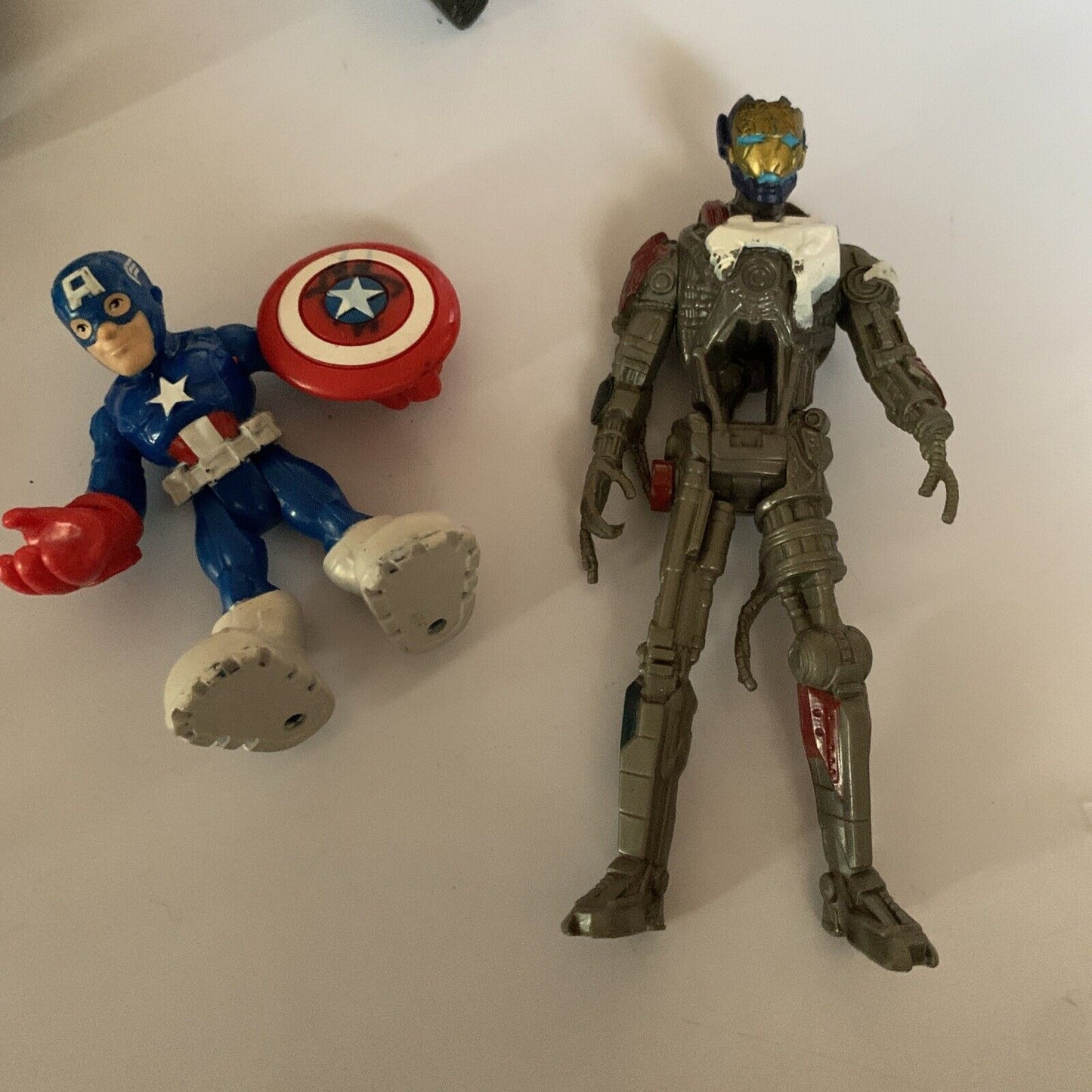 7x Marvel Action Figure Electro Black Widow Iron Man Ultron Mark 1