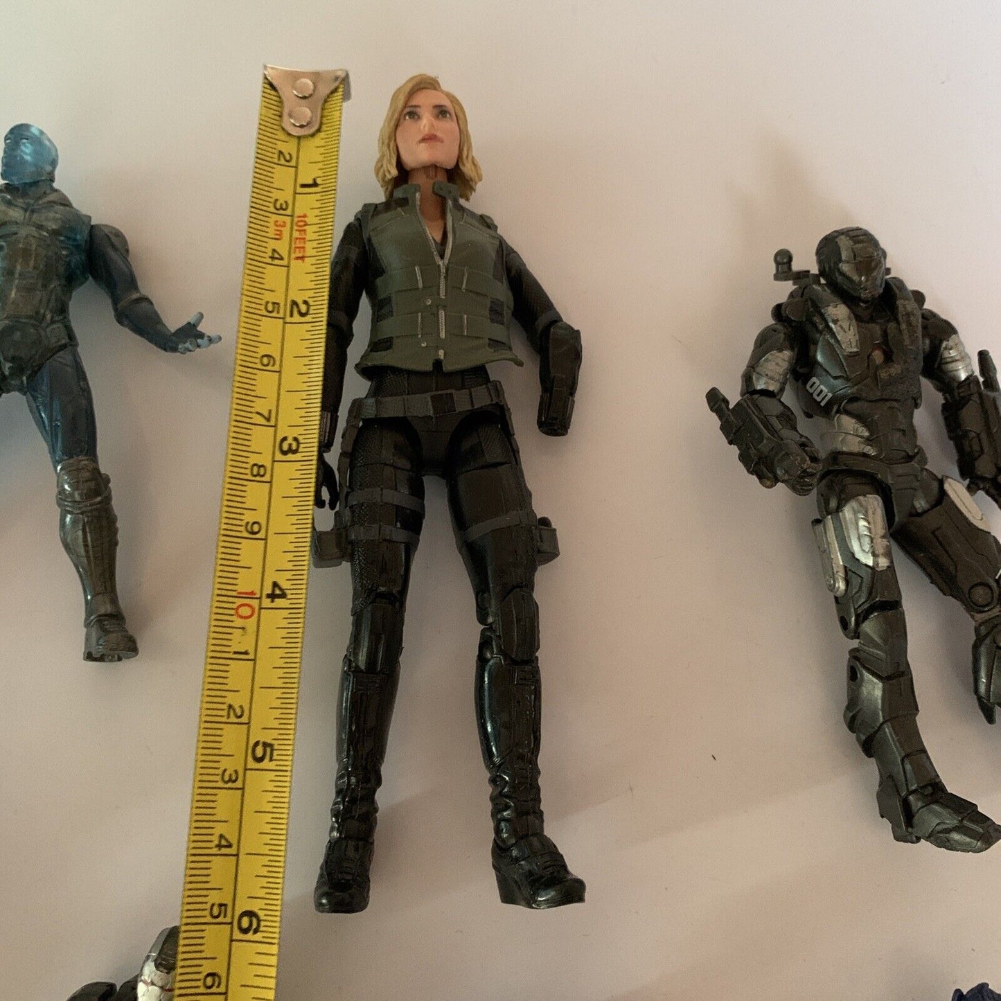 7x Marvel Action Figure Electro Black Widow Iron Man Ultron Mark 1