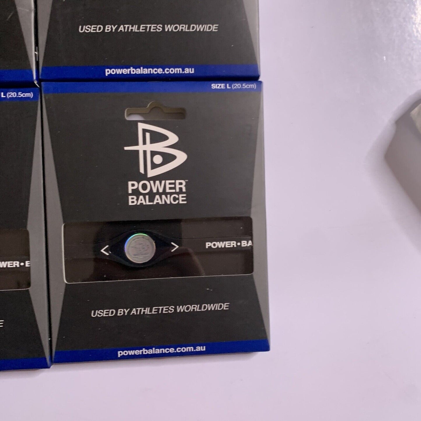 7x Power Balance Bracelets XS S L NEW
