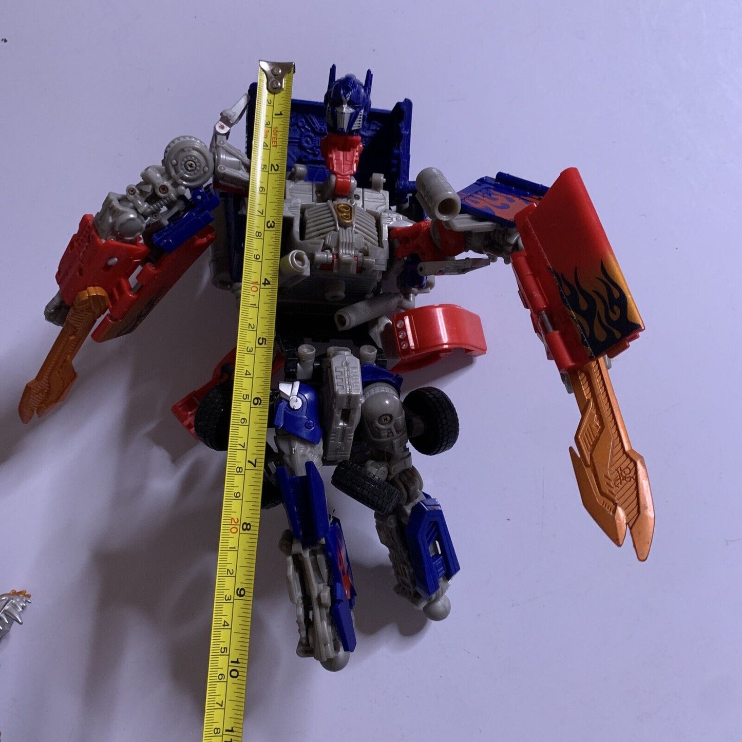 6x Transformers Action Figures Grimlock Volcanicus Starscream *Parts Missing