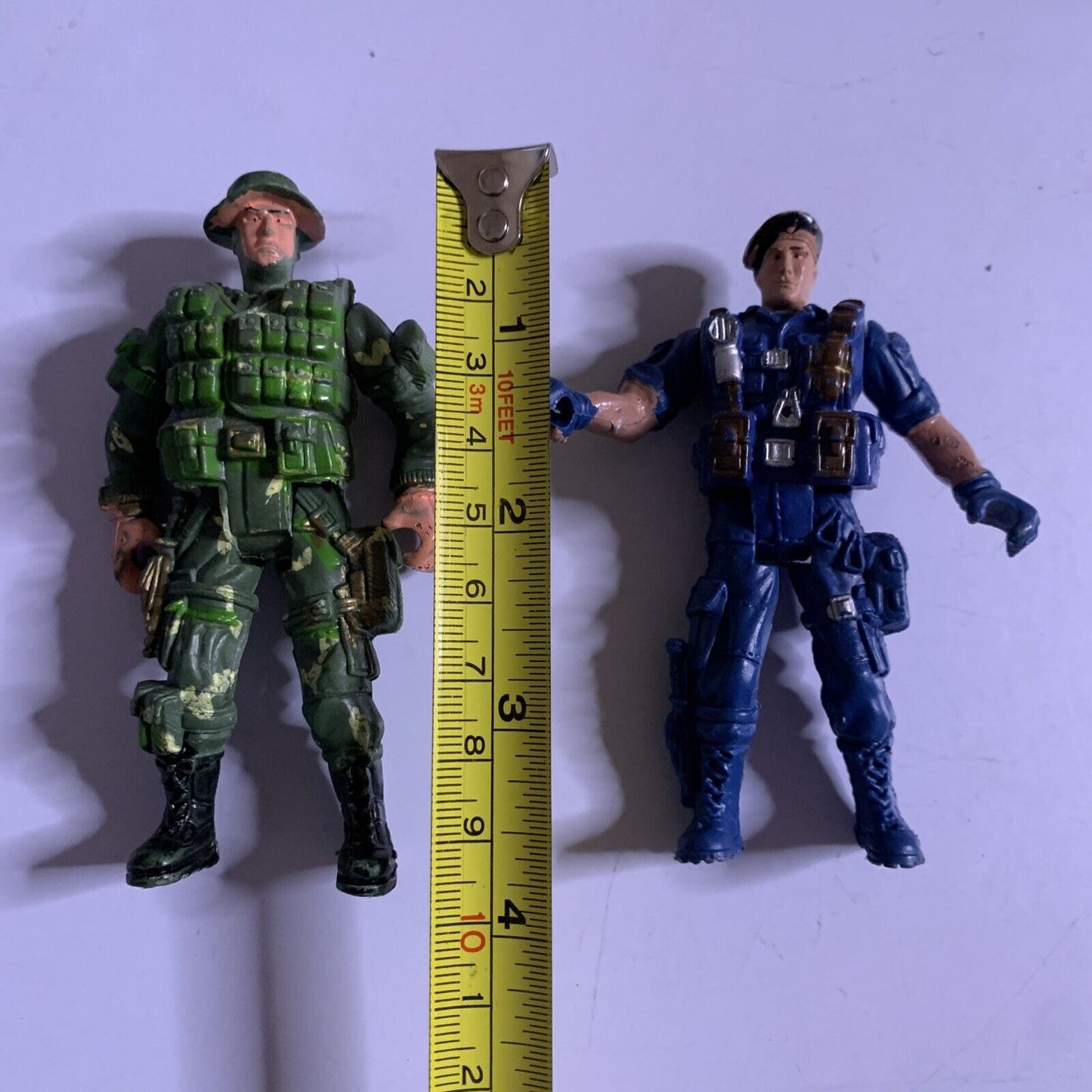 2x Desert Soldier S1 True Heroes Chap Mei 3.75"