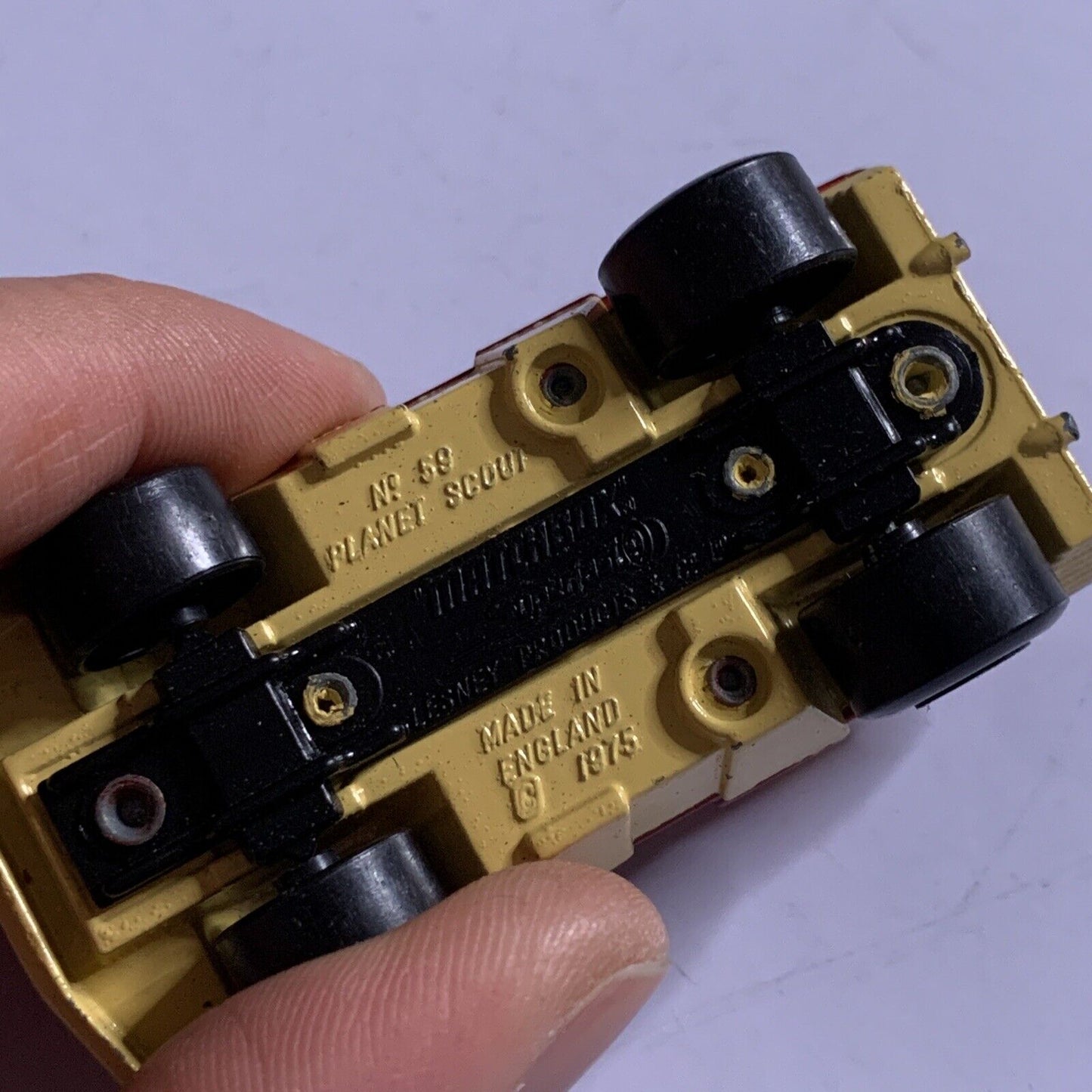 Planet Scout No 59 Matchbox 1975 Red Diecast Car