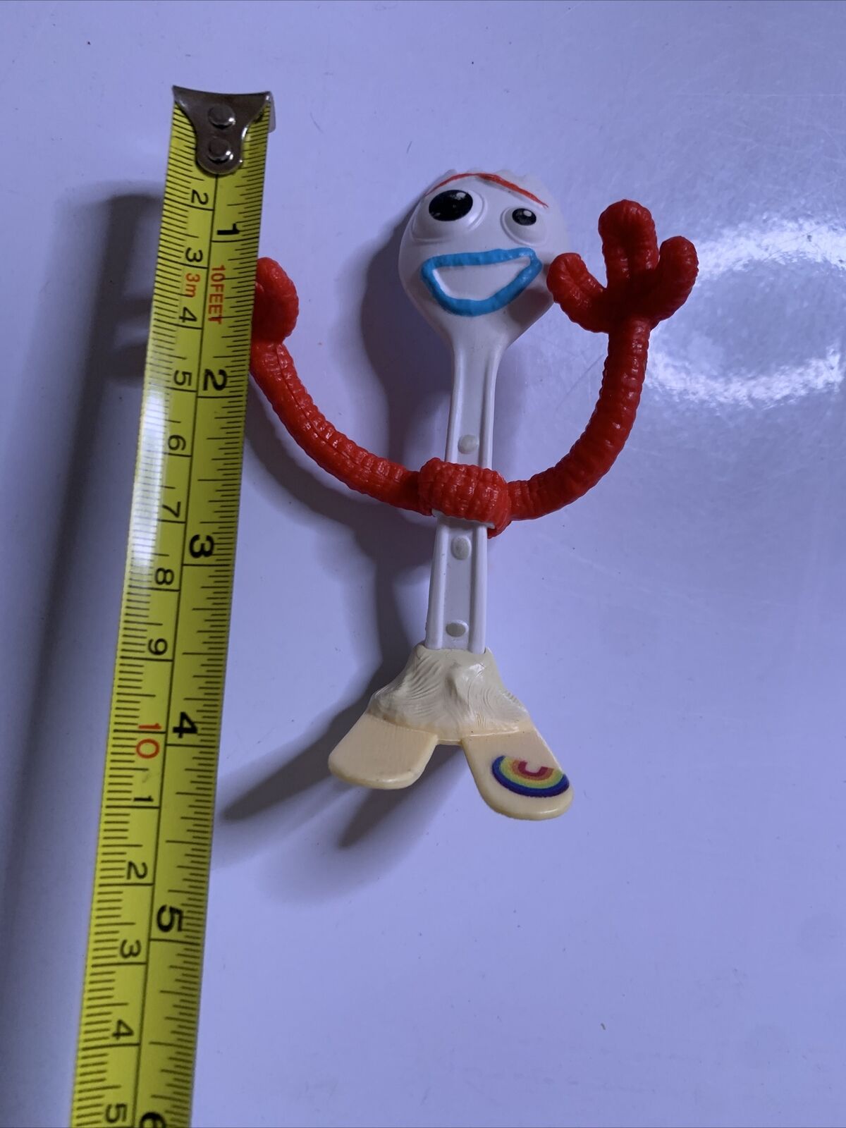 5x Toy Story Disney Pixar BAction figure Buzz Lightyear, Woody, Bo Peep, Forky