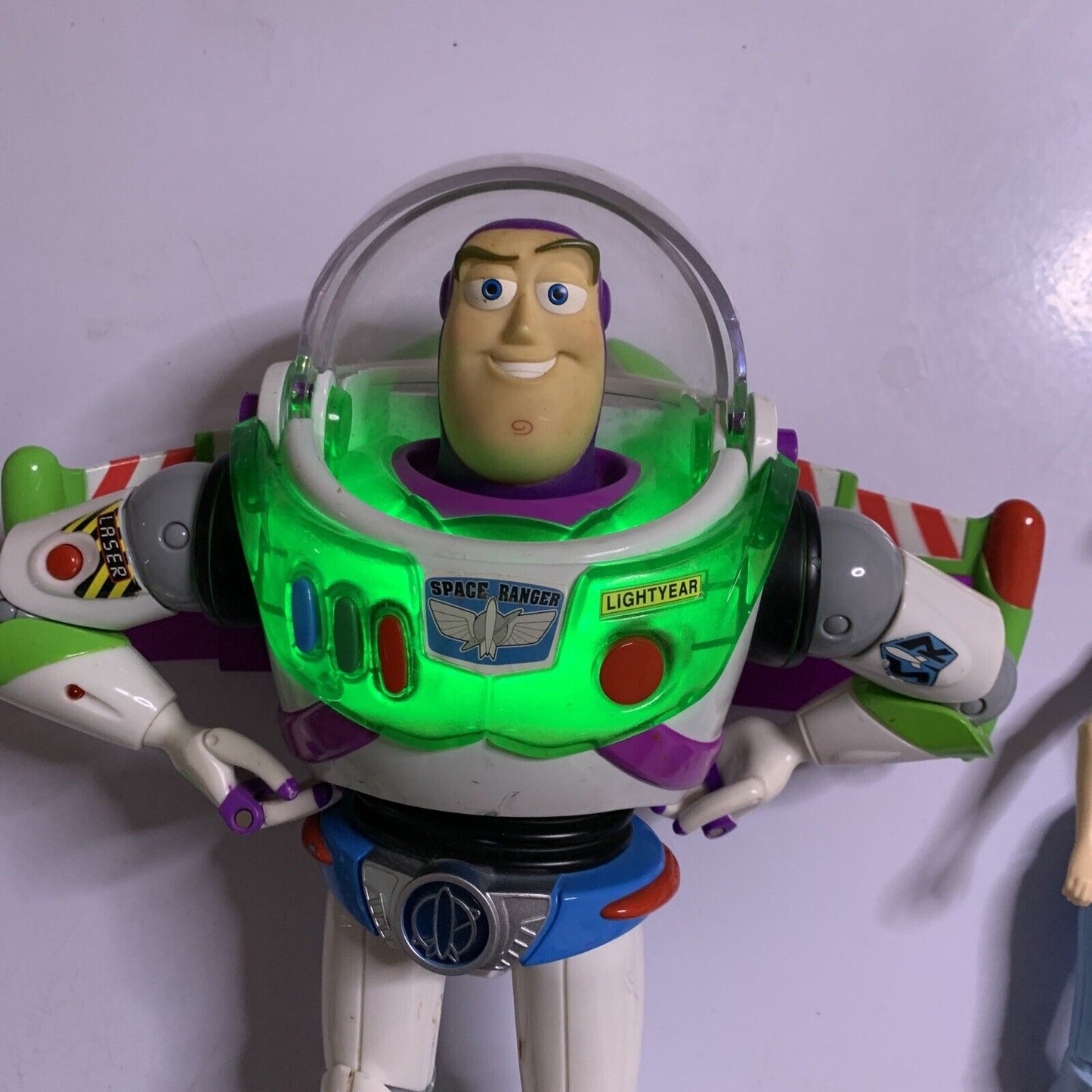 5x Toy Story Disney Pixar BAction figure Buzz Lightyear, Woody, Bo Peep, Forky