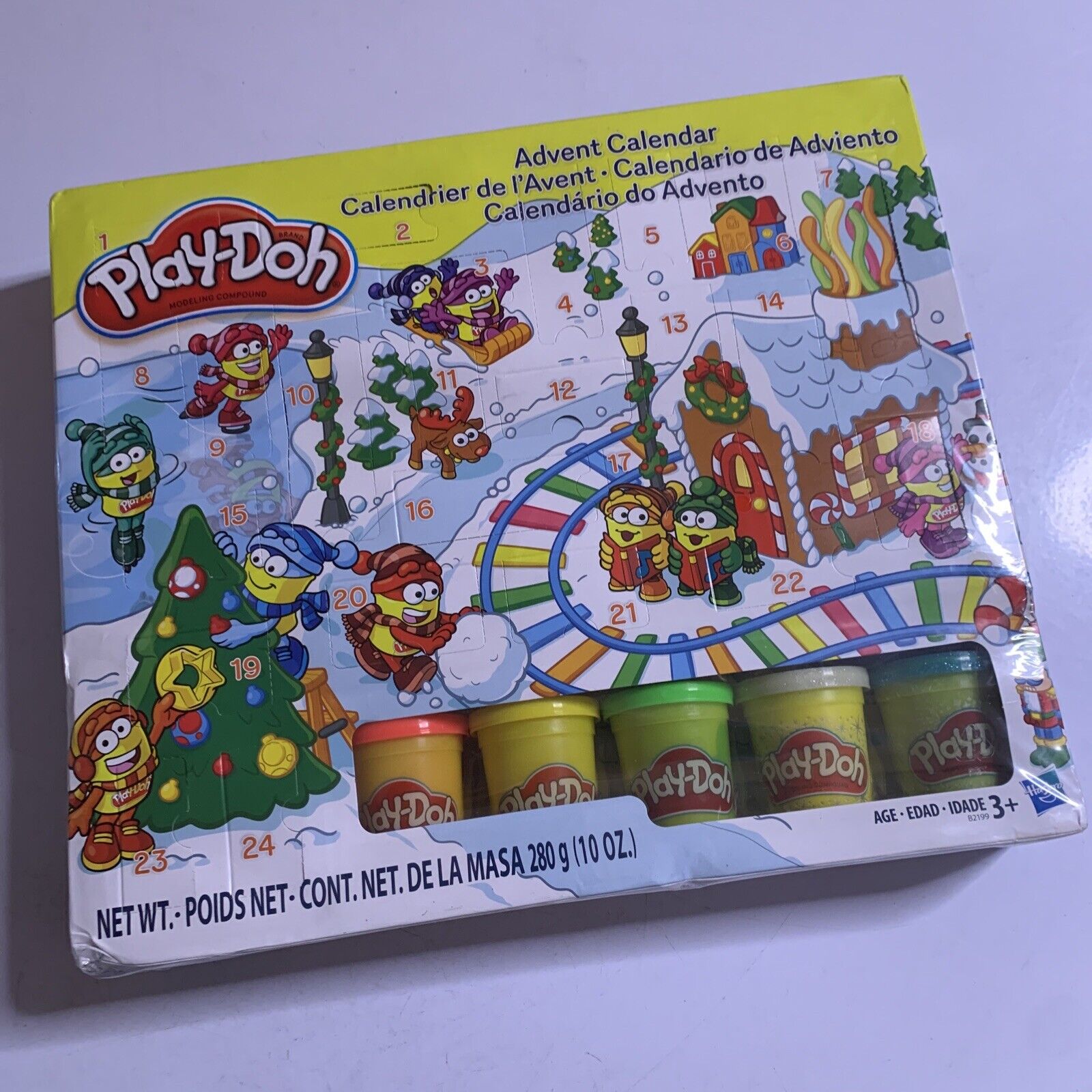 PlayDoh Advent Calendar Christmas Hasbro *Brand New Sealed* Retro Unit