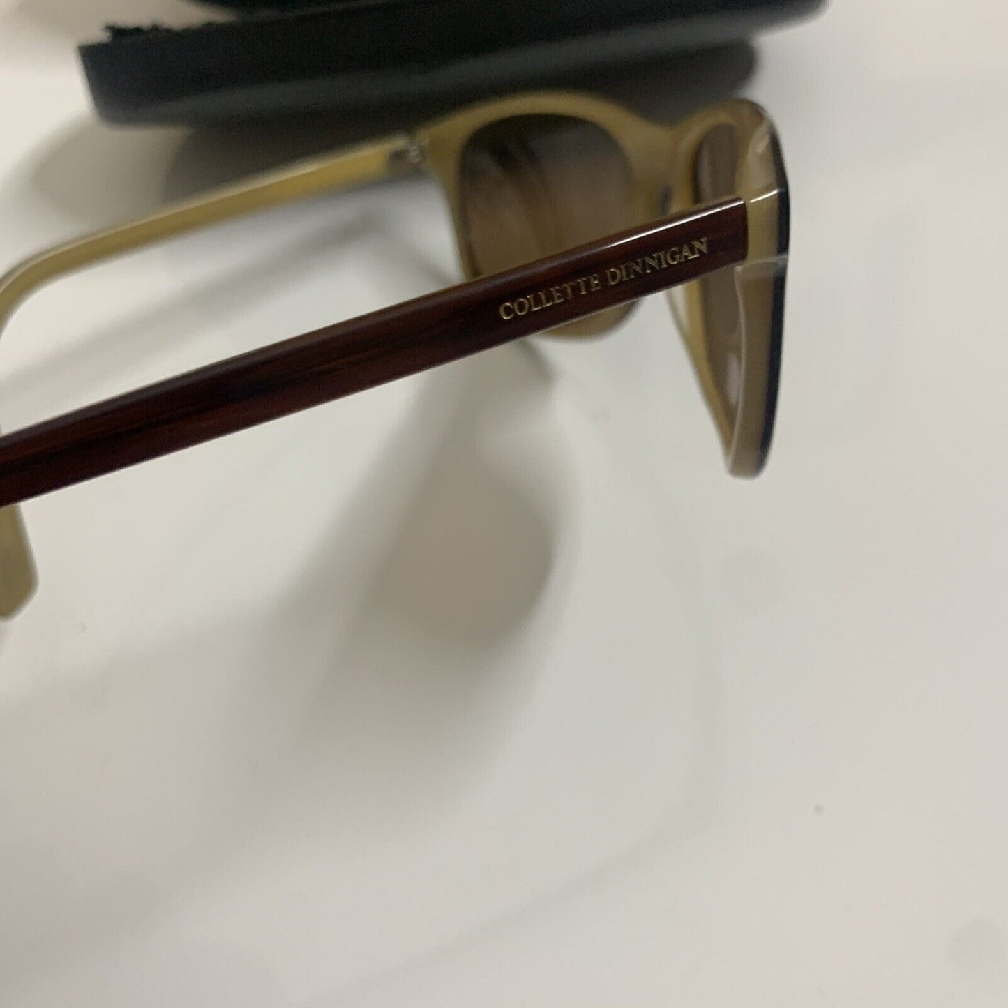 Colette Dinnigan Sunglasses Brown with Case