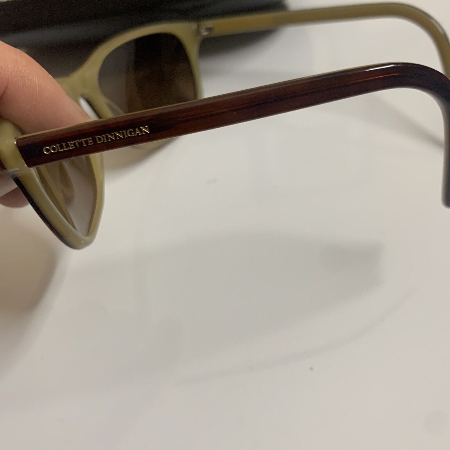 Colette Dinnigan Sunglasses Brown with Case