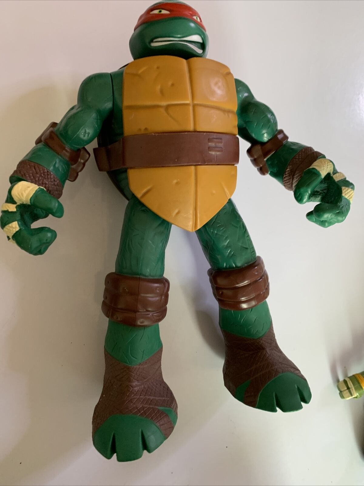 3x Teenage mutant Ninja Turtles Michelangelo Raphael Action Figures