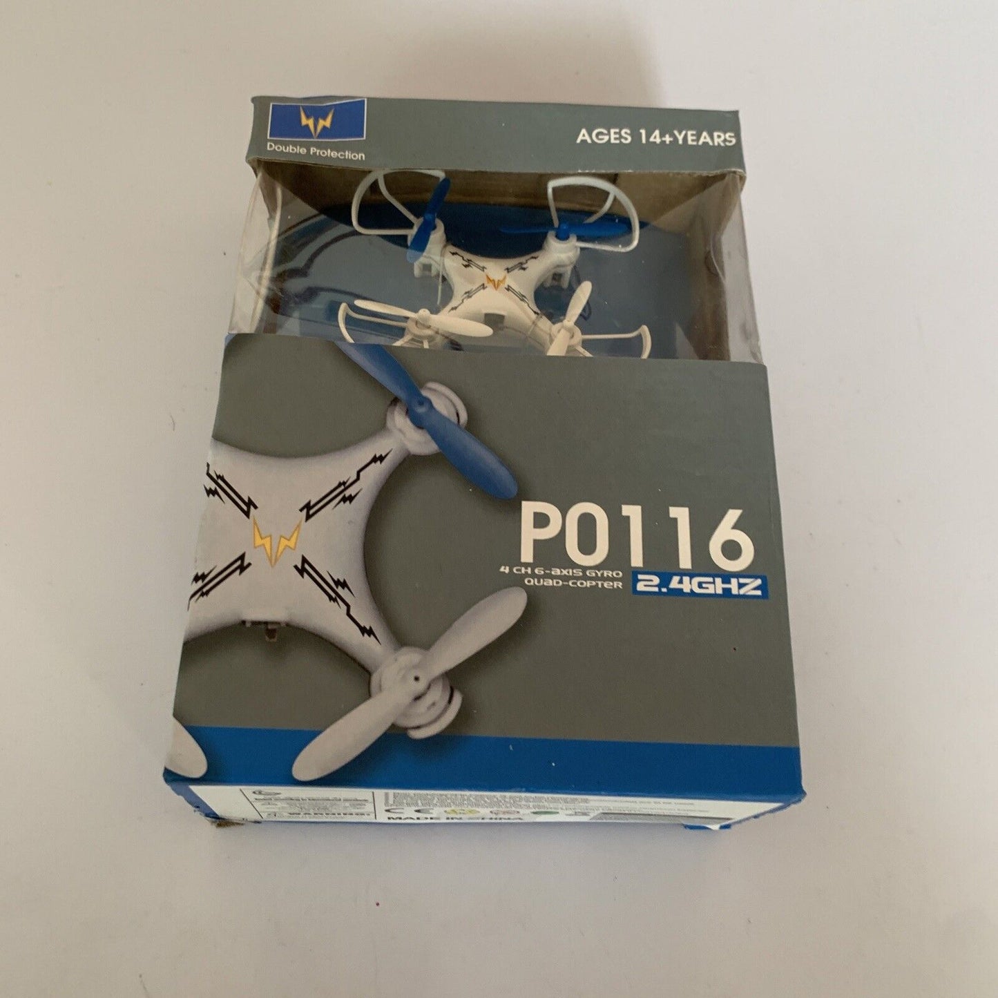 Gyro Quadcopter 4 Channel 6-Axis P0116 NEW