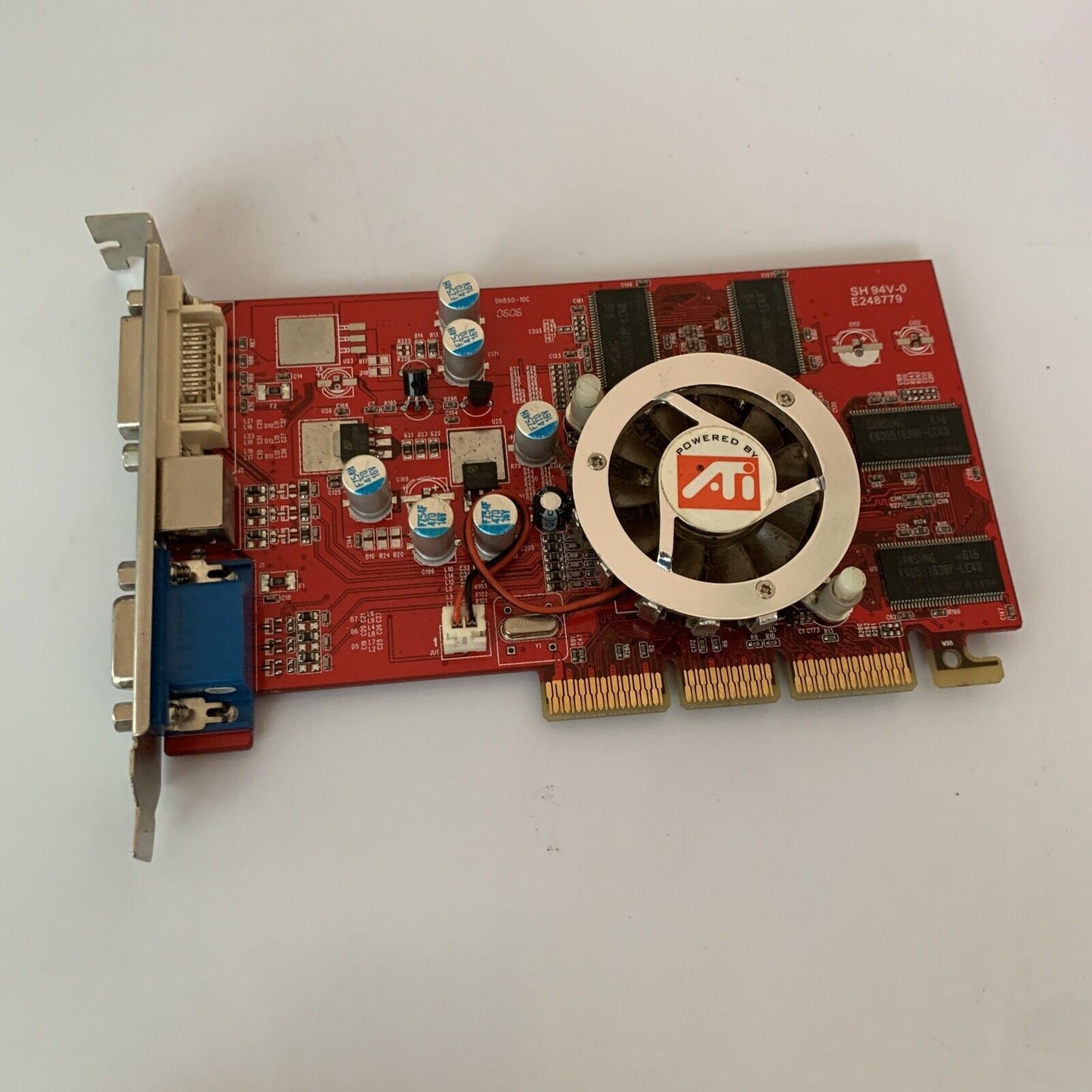 ATI Radeon 9250 256MB 128bit DDR TV DVI VGA S-Video Video Card AGP