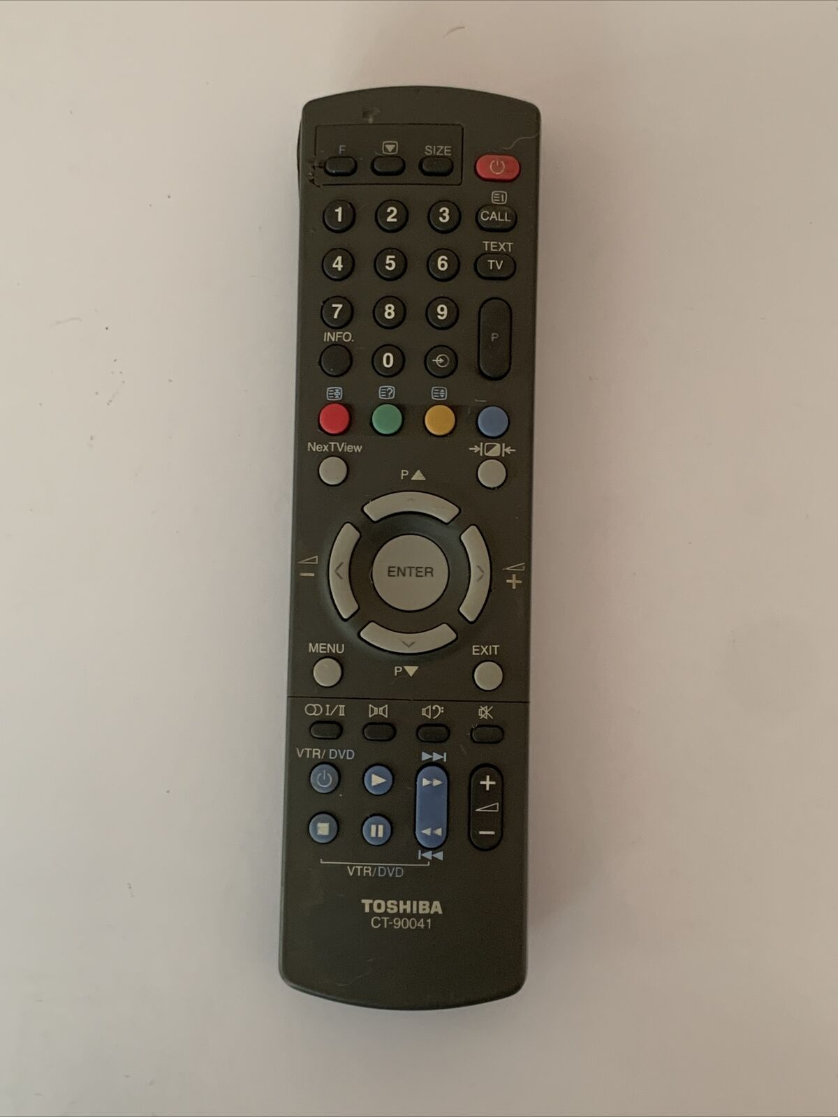 Genuine Toshiba CT-90041 Remote Control for DVD Player