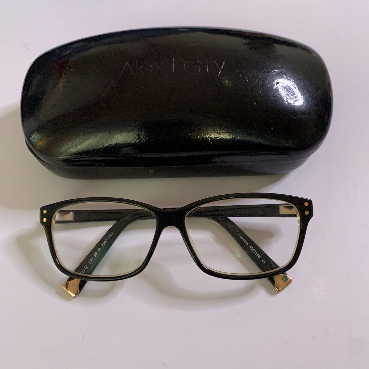 Alex Perry Eyeglasses with Case AP 40 25671001 55-12-135