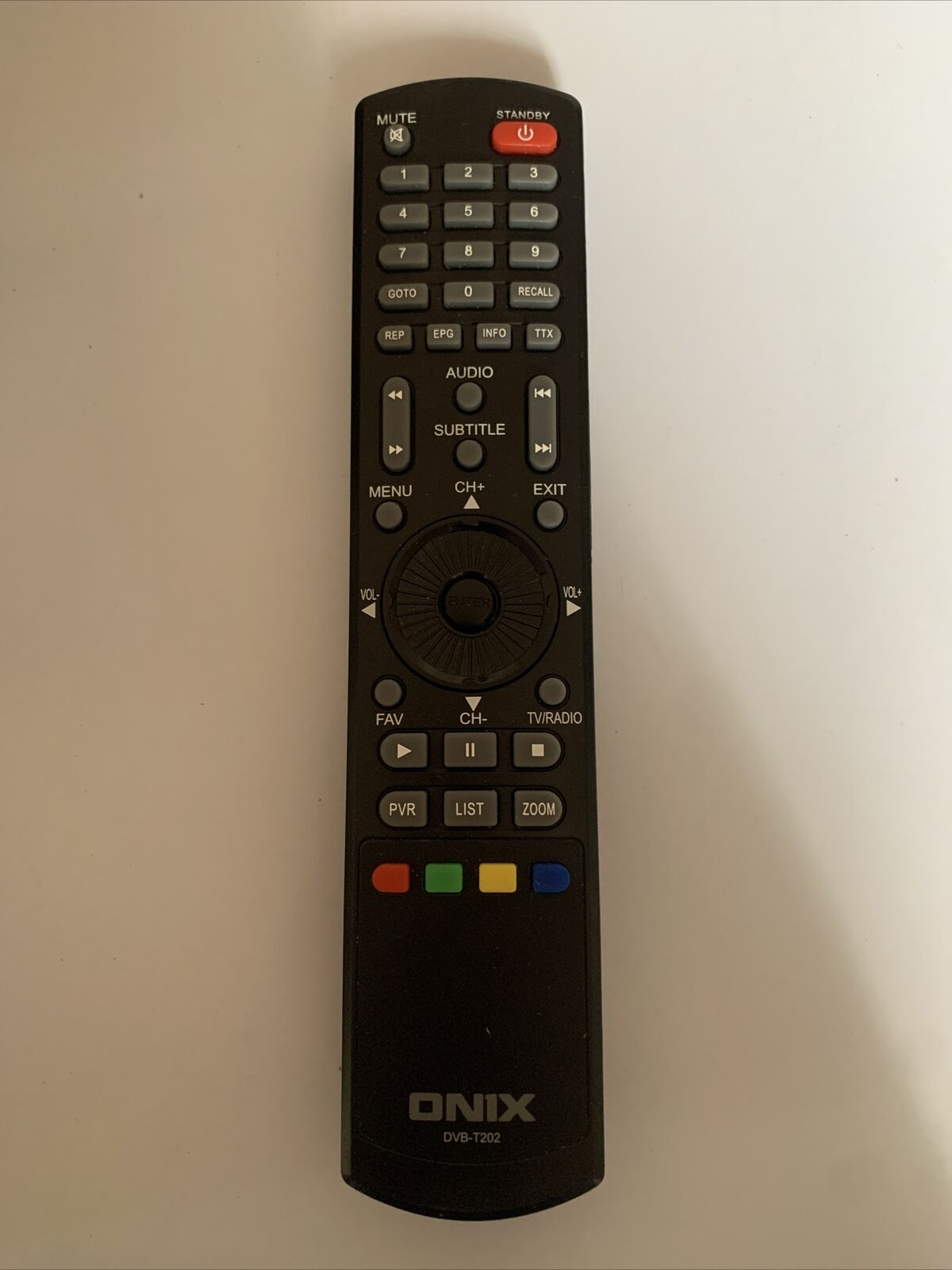 Genuine Onix DVB-T202 Remote Control for Set Top Box