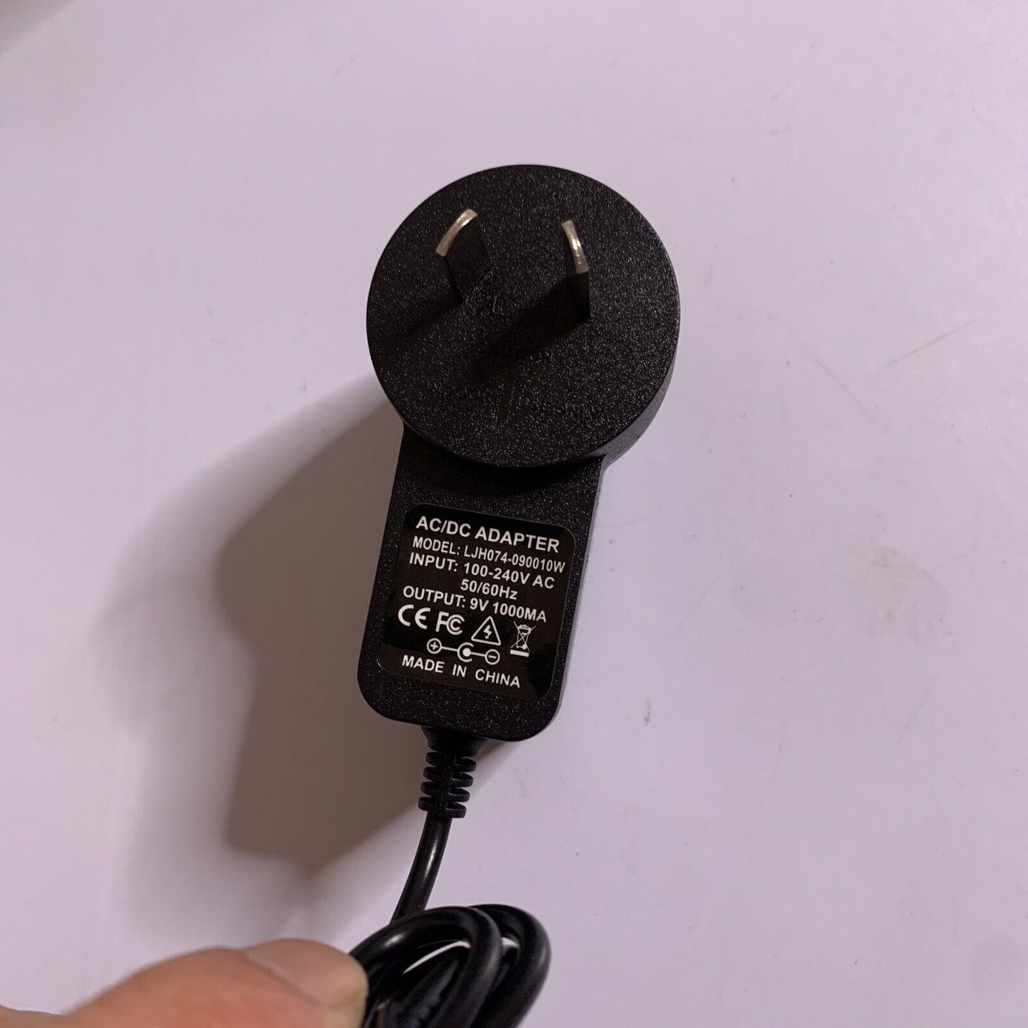 NEW 9V 1000mA Power Supply 5.5*2.5-2.1mm for Casio Keyboard AD5 AC Adapter Comp