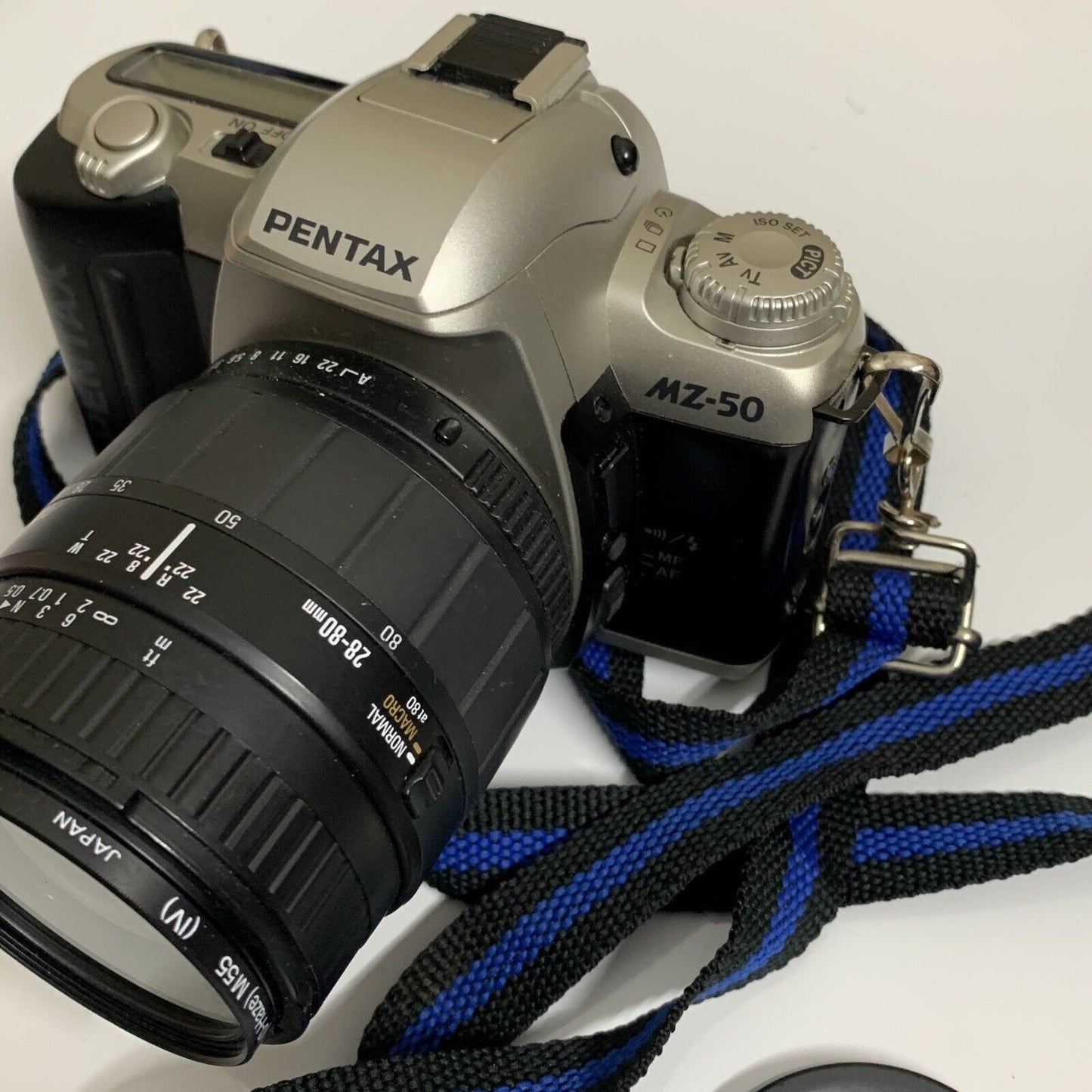 Pentax MZ-50 35mm SLR Film Camera with Sigma Lens 1:3.5-506 28-80mm
