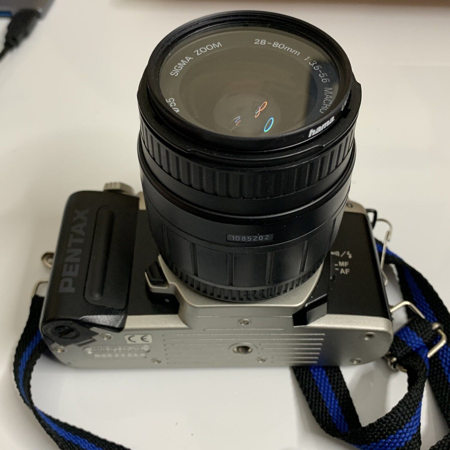 Pentax MZ-50 35mm SLR Film Camera with Sigma Lens 1:3.5-506 28-80mm