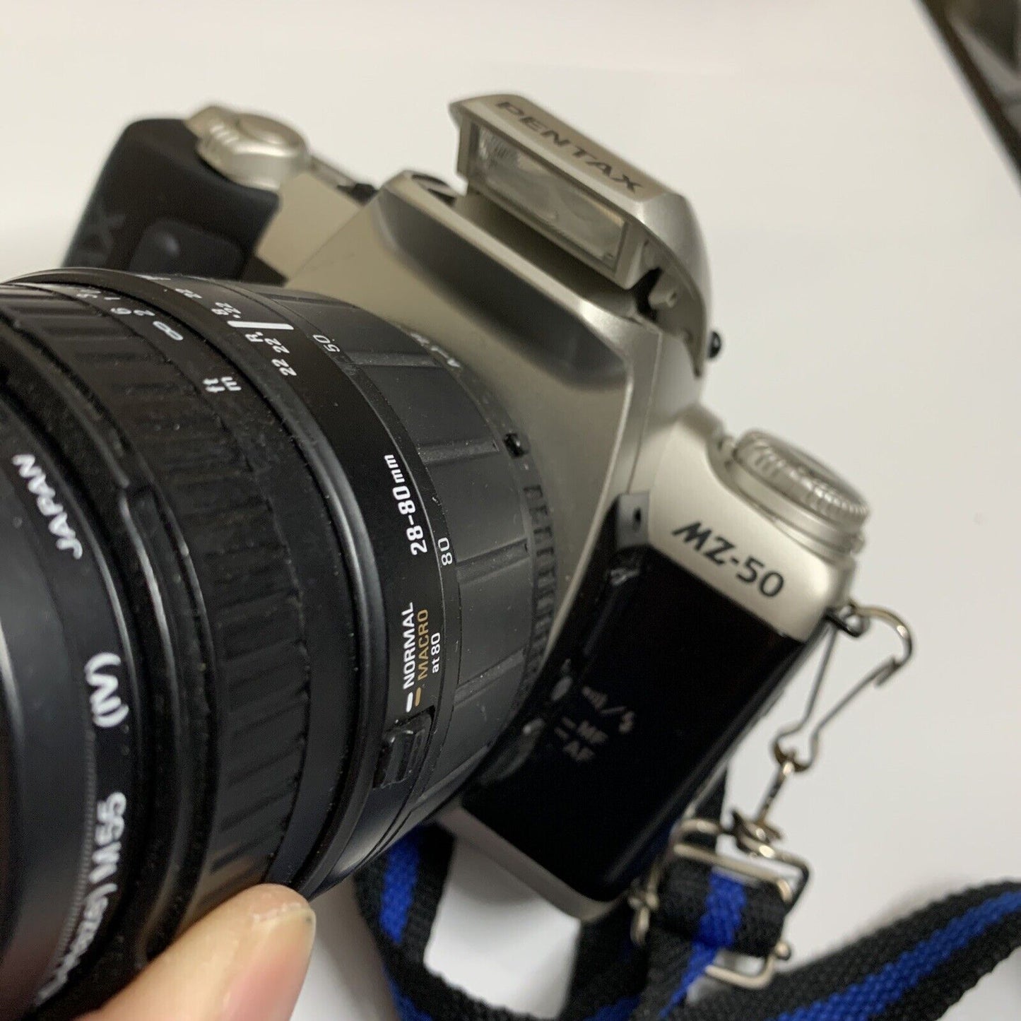 Pentax MZ-50 35mm SLR Film Camera with Sigma Lens 1:3.5-506 28-80mm