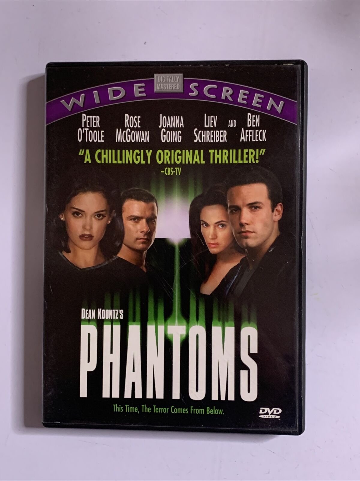 Phantoms (DVD, 1997) Peter O'Toole, Rose McGowan, Joanna Going Region 1